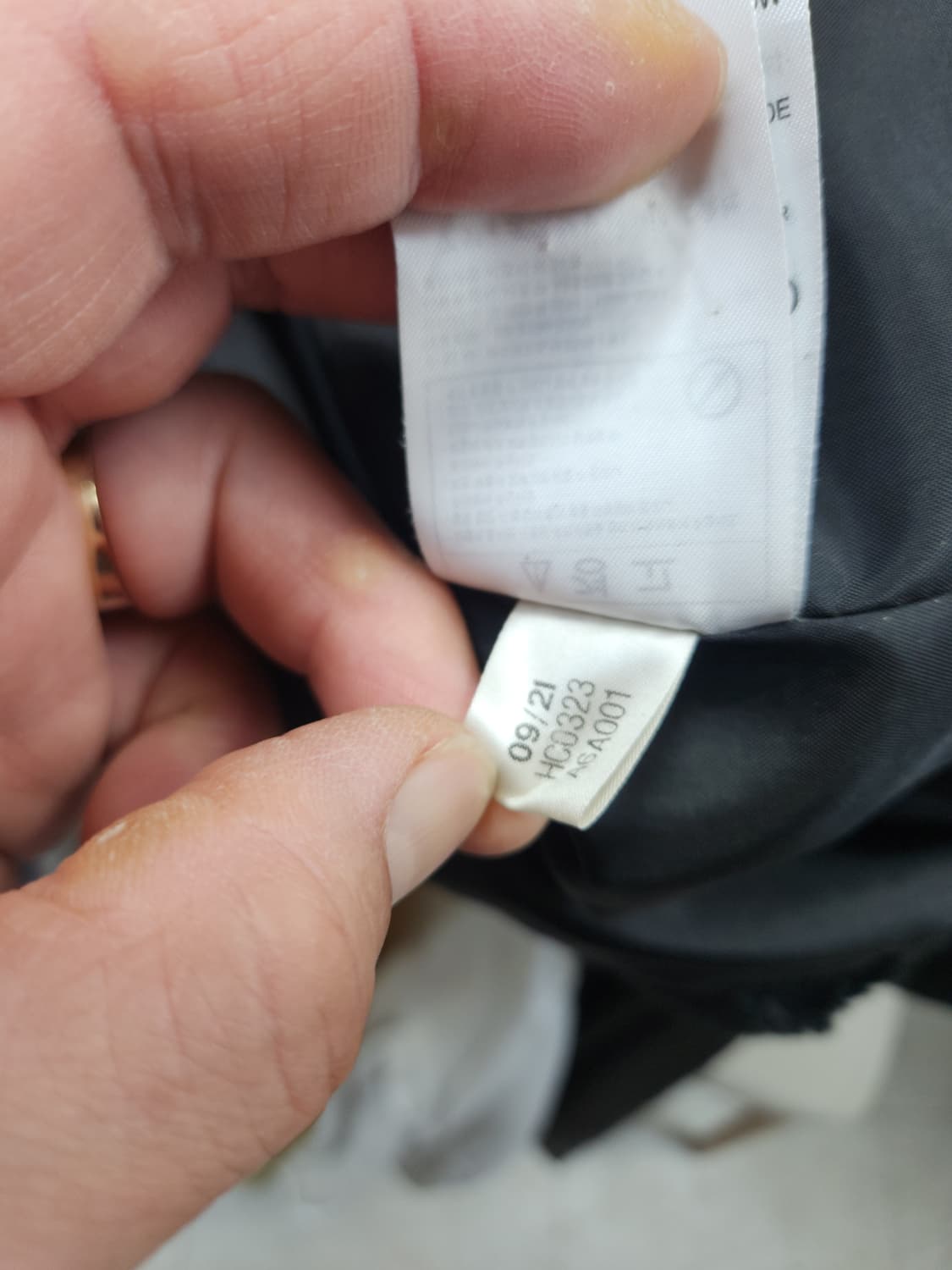 아디다스 빅 트레포일 퍼 자켓 (M) 오버핏 상품이미지10