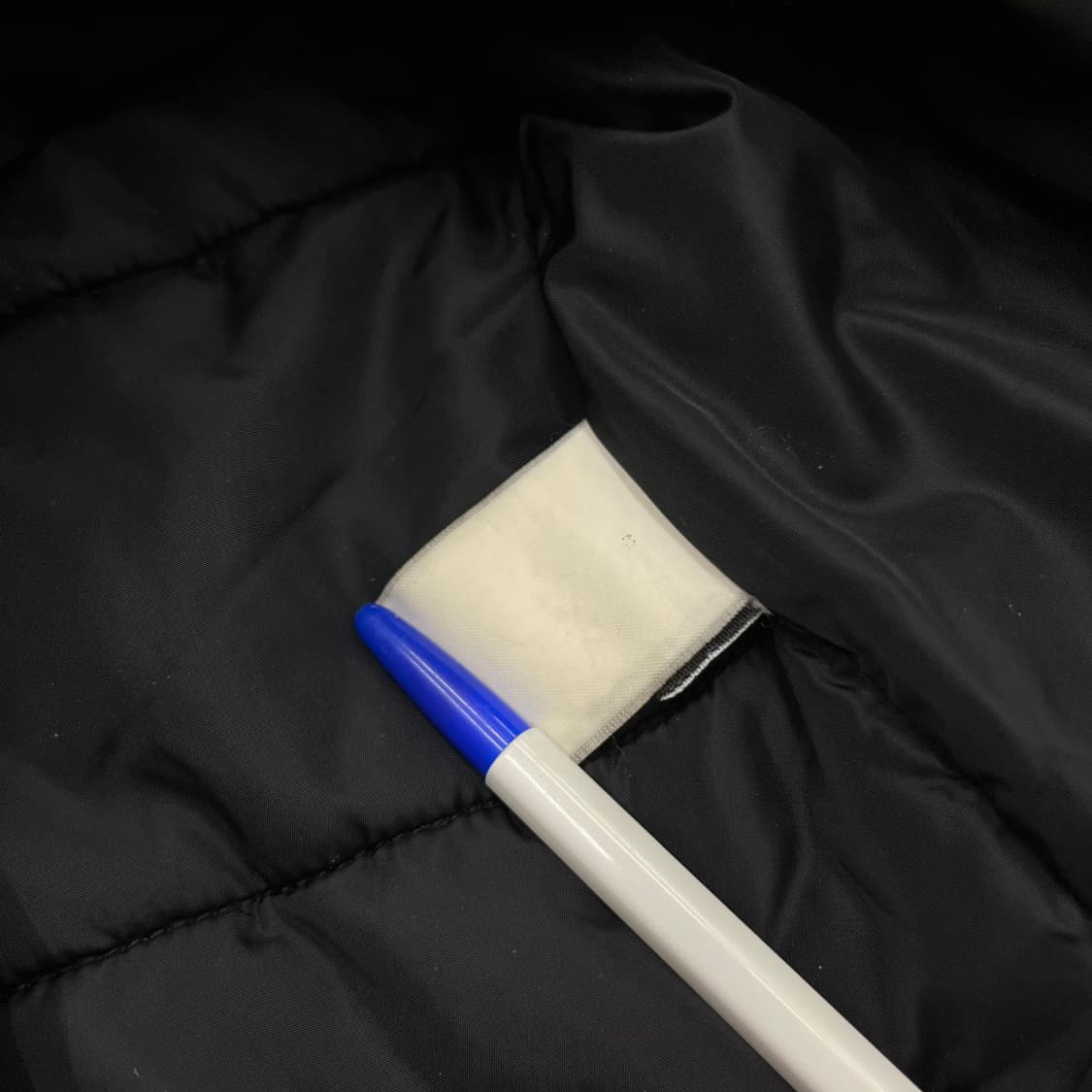 노스페이스 로고 블랙 경량 패딩 85 상품이미지6