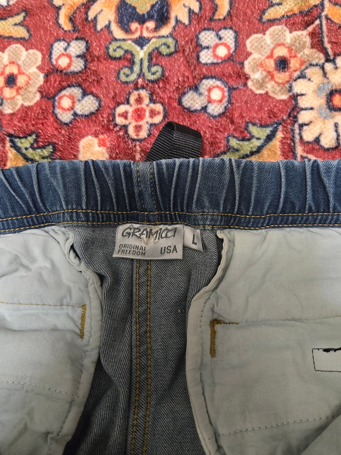 [L] 그라미치 오리지널 나로 데님 팬츠 (Medium Used컬러) 상품이미지4