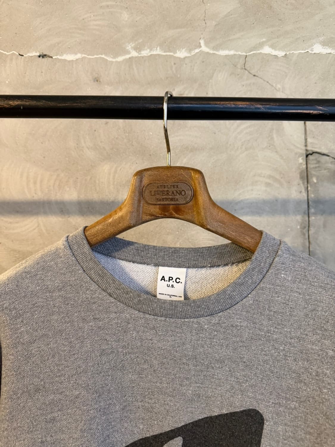 아페쎄 그래픽 맨투맨 100 상품이미지3