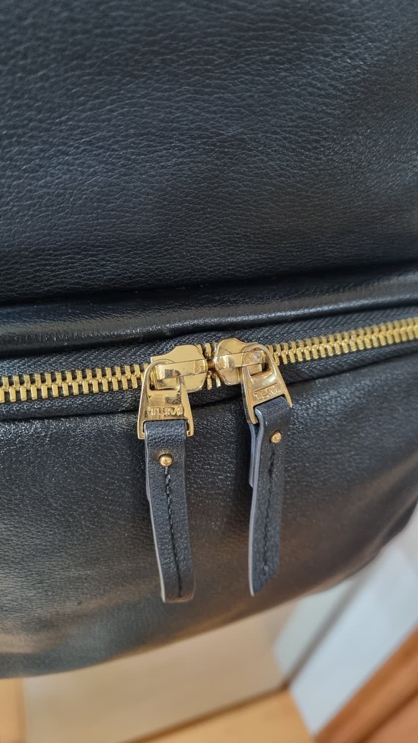 TUMI 투미 가죽 백팩 블랙 상품이미지5