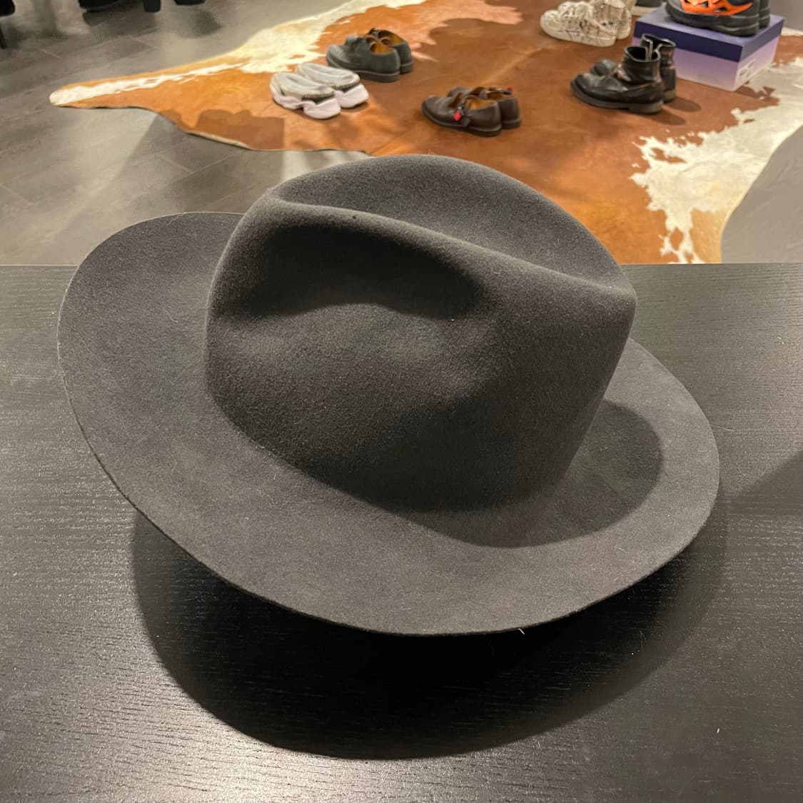 카시라 페도라 햇 그레이 상품이미지2