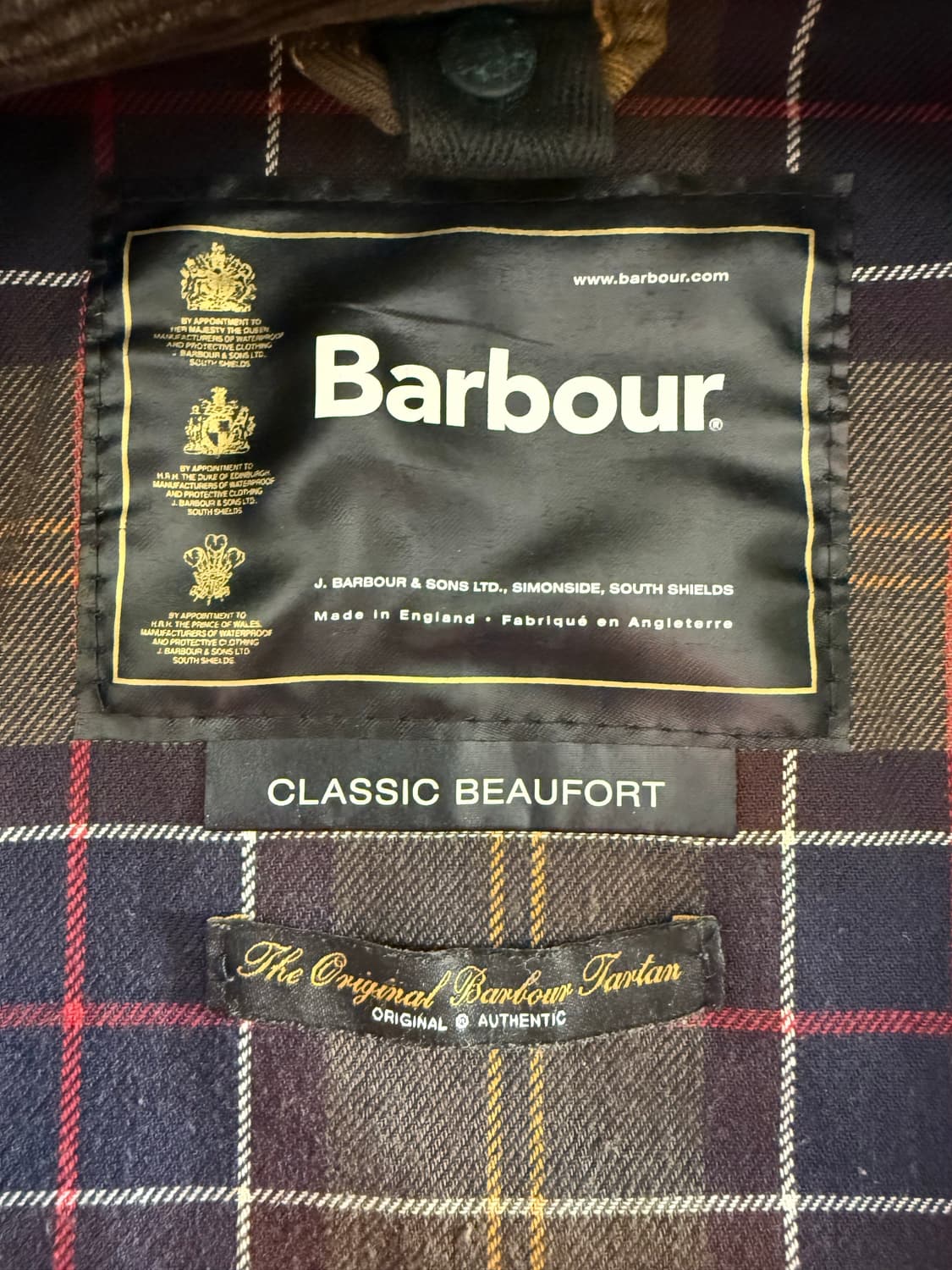 Barbour Classic Beaufort Brown C38 (105) 상품이미지9