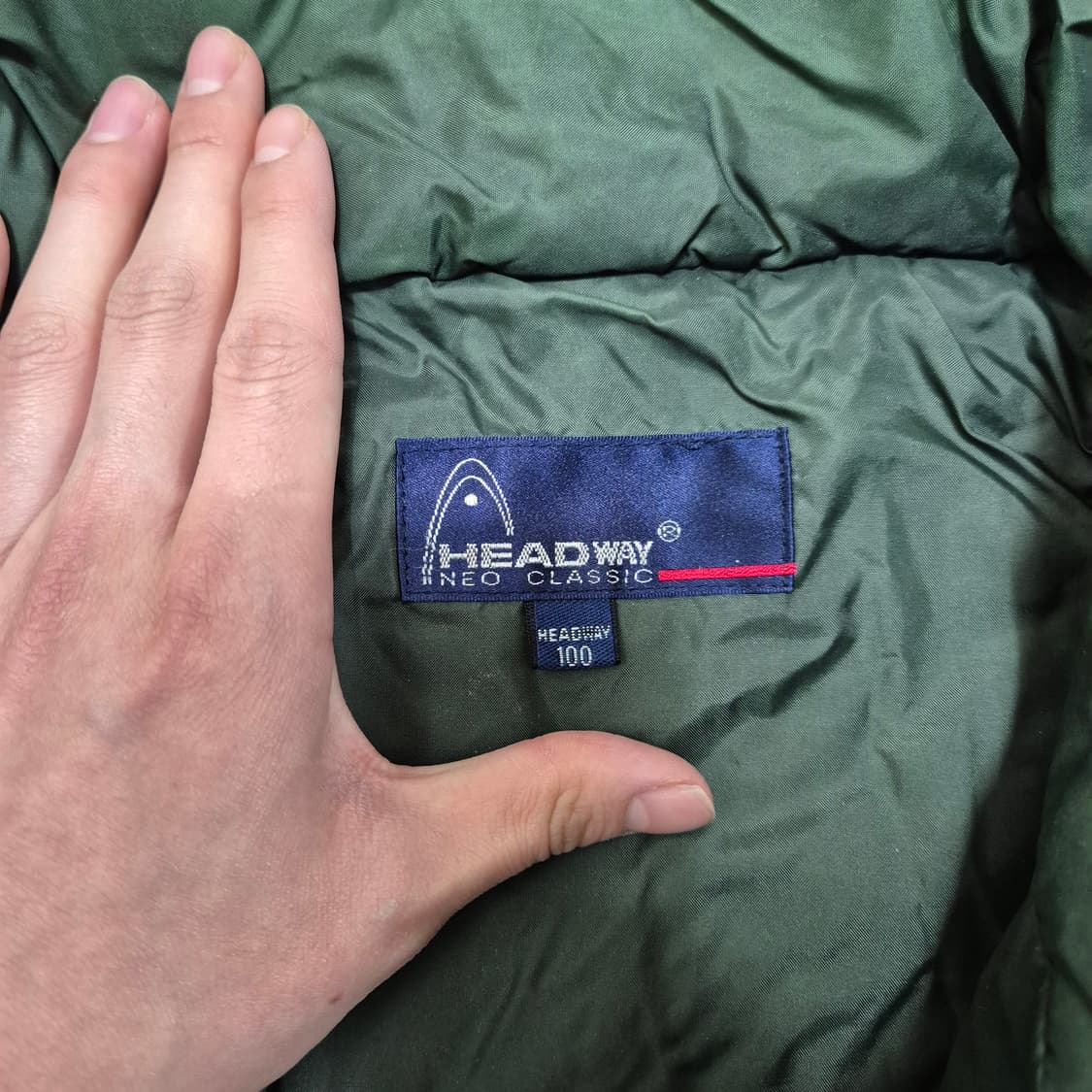 HEAD 헤드 웨이 네오 클래식 남성 다운 경량패딩 점퍼 L(100) 상품이미지5