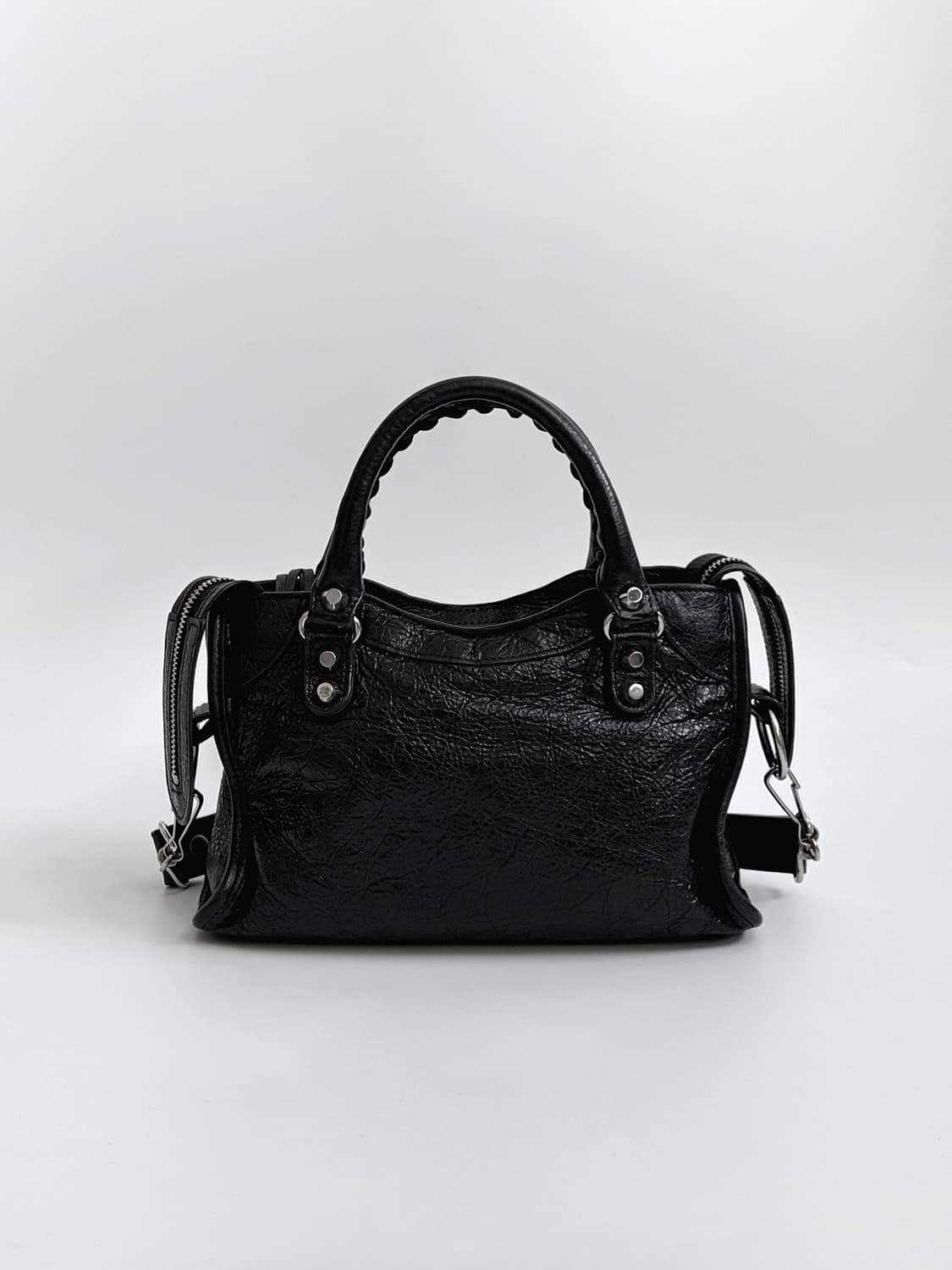 발렌시아가 클래식 시티백 미니 판매합니다. 상품이미지4