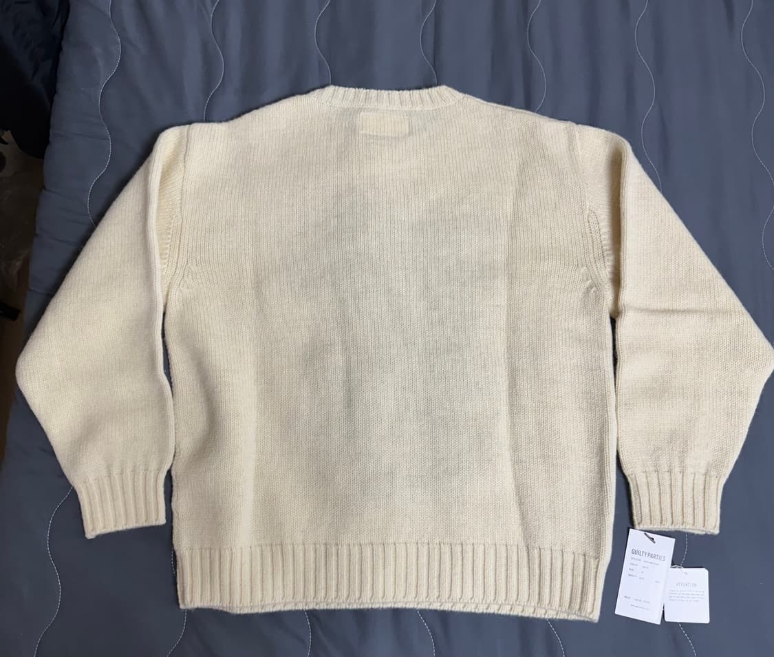 [M] 와코마리아 팀레이 안타르시아 크루넥 울 스웨터 상품이미지2