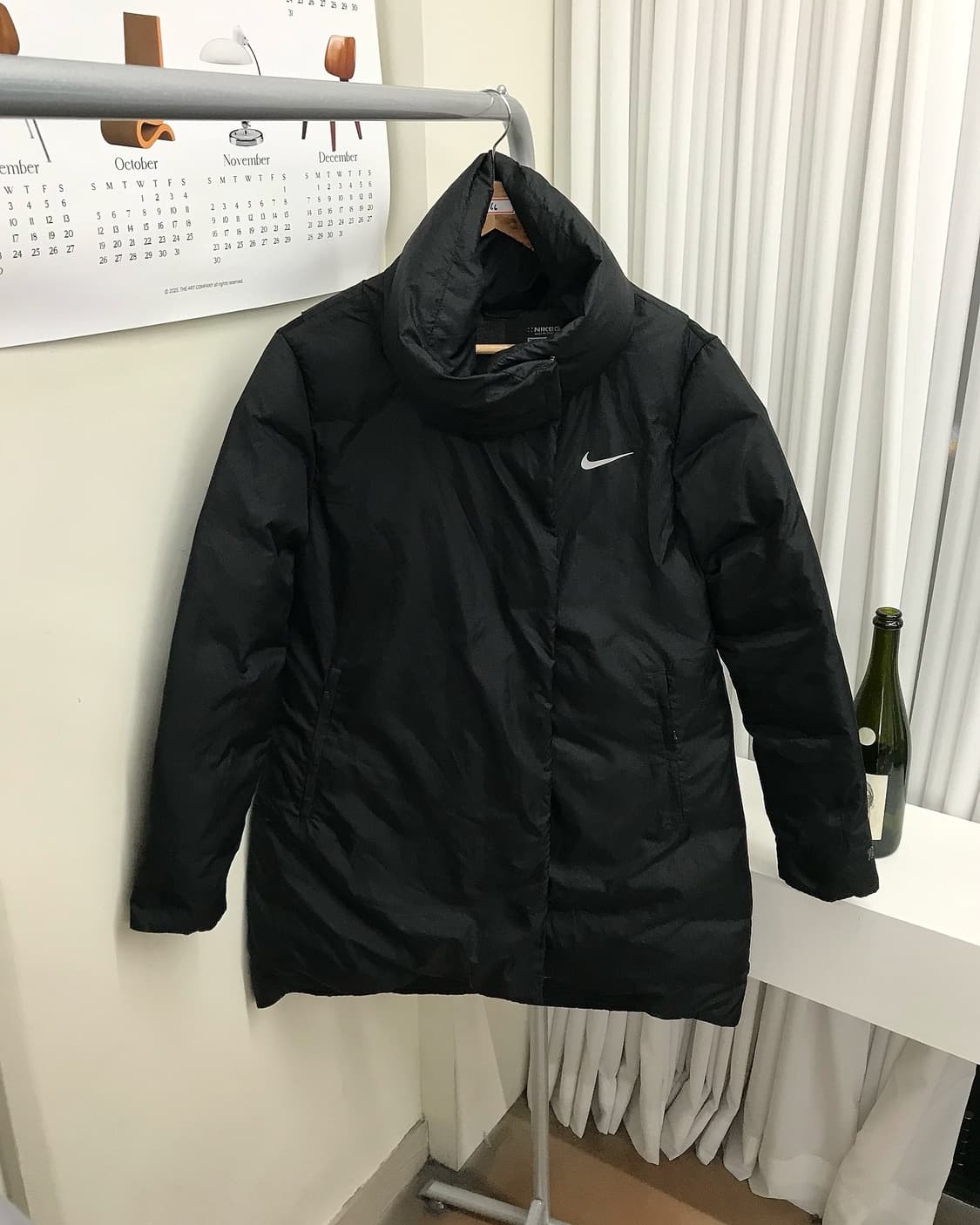 나이키 구스다운 하이넥 롱패딩 상품이미지1