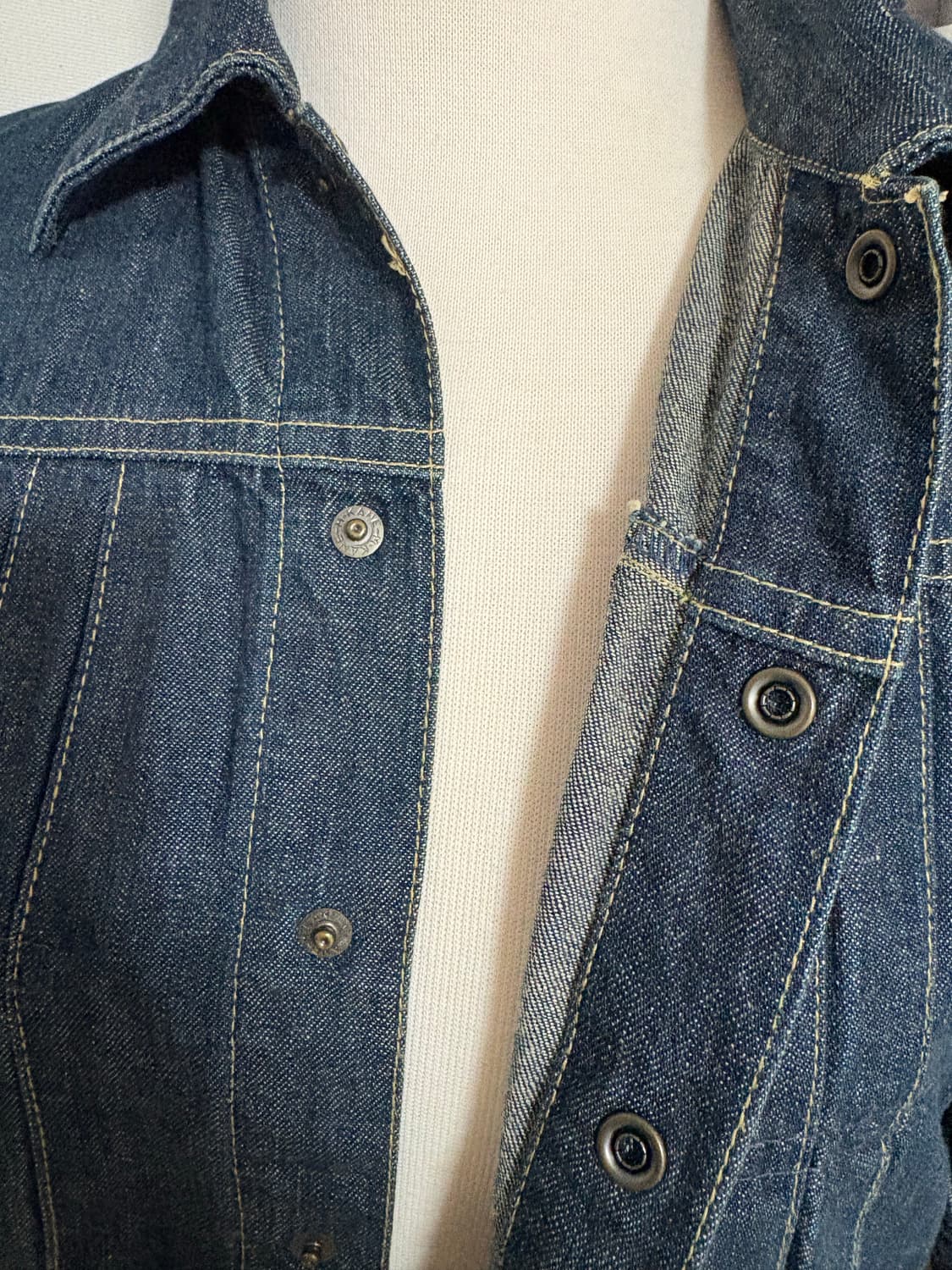 Hysteric glamour slim denim shirt 상품이미지3