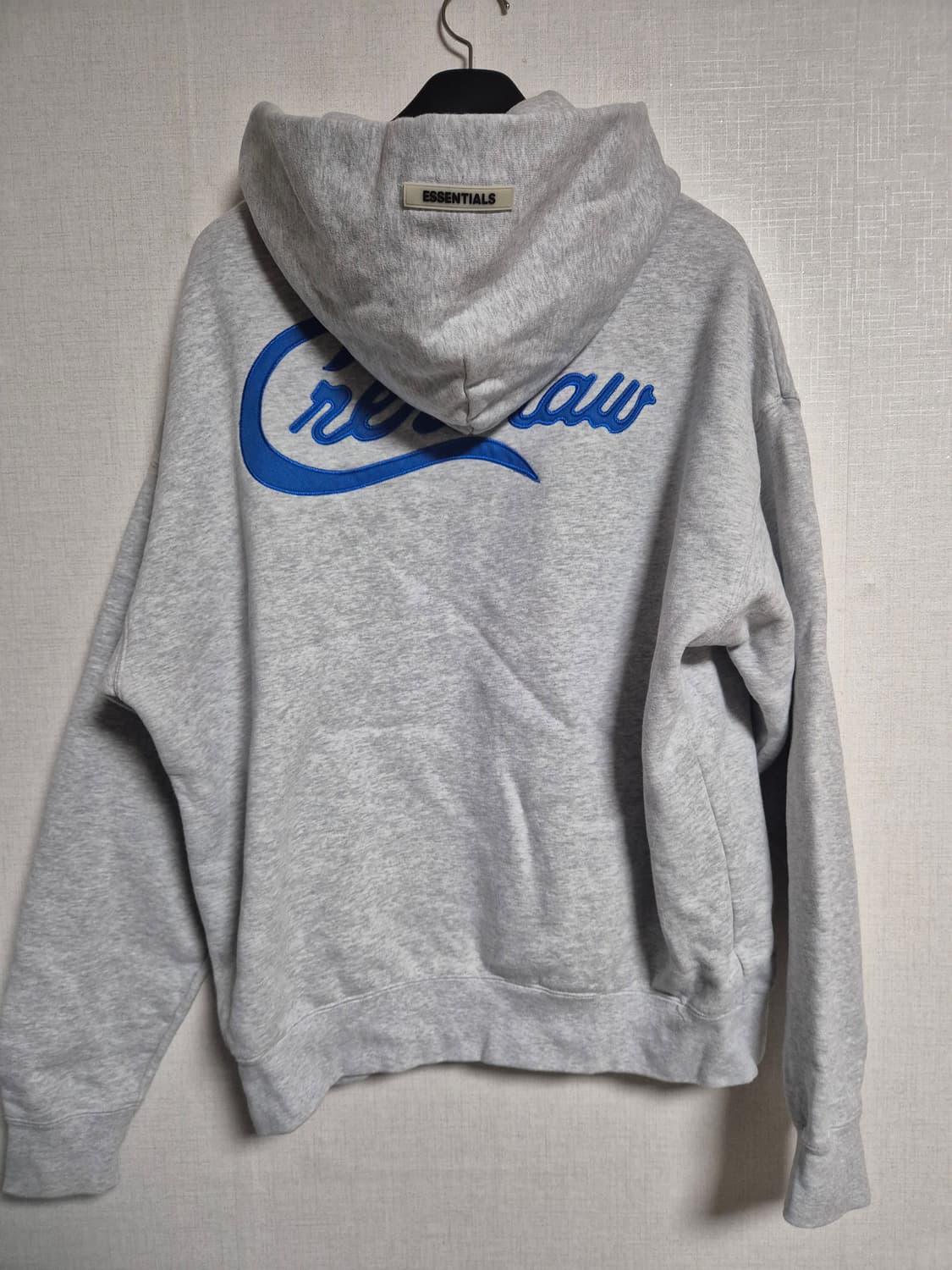 에센셜 피어오브갓 xTMC 크렌쇼 한정판 후디 멜란지그레이 상품이미지4