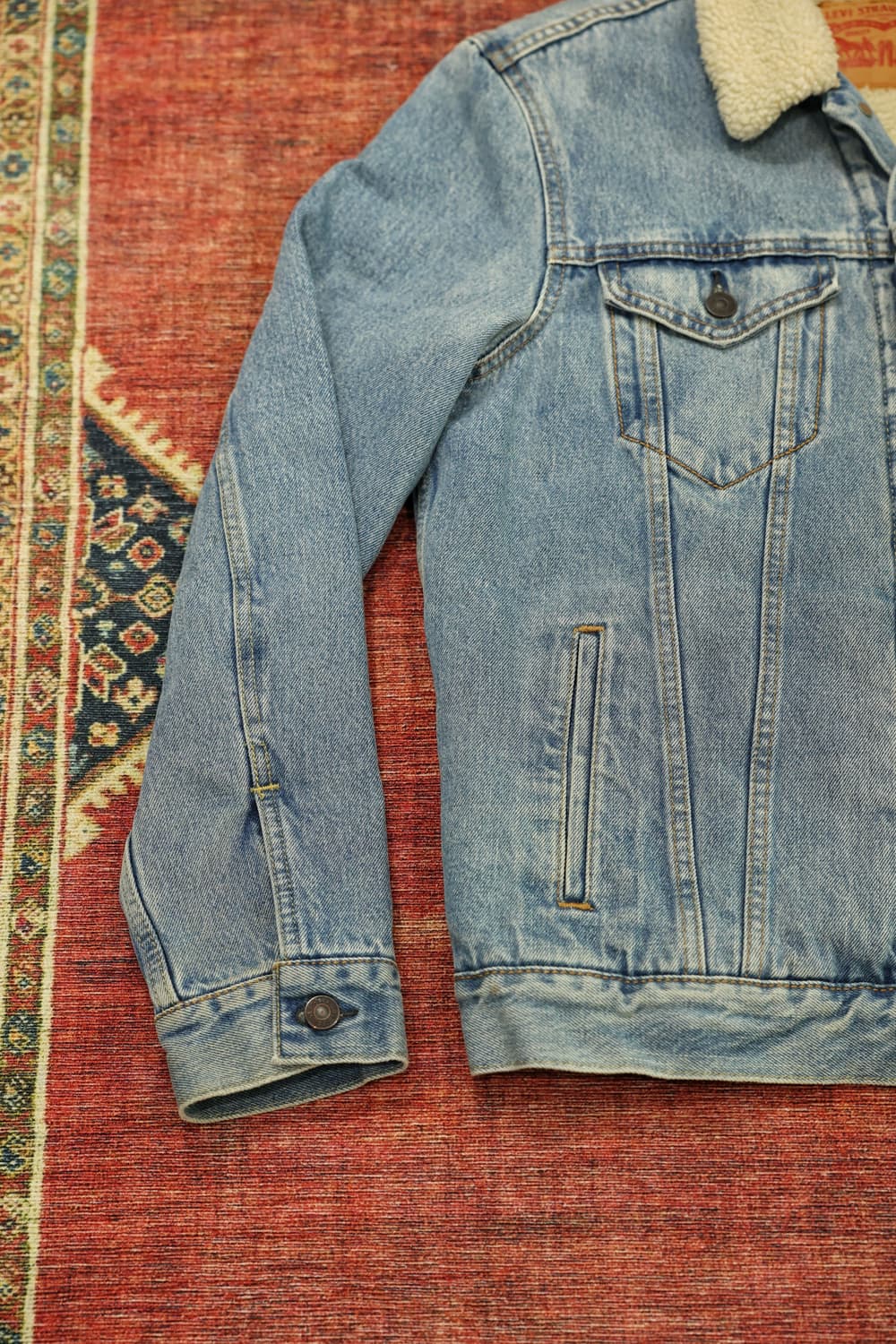 리바이스 3세대 쉐르파 데님자켓 판매 상품이미지2