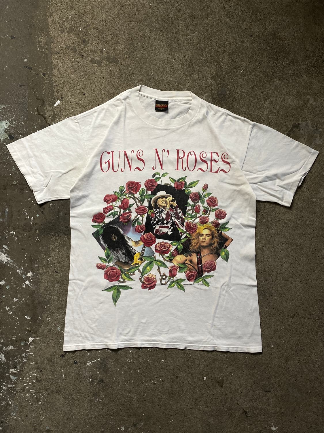 [XL]90s 빈티지 건스앤로지스 티셔츠 Brockum 상품이미지1