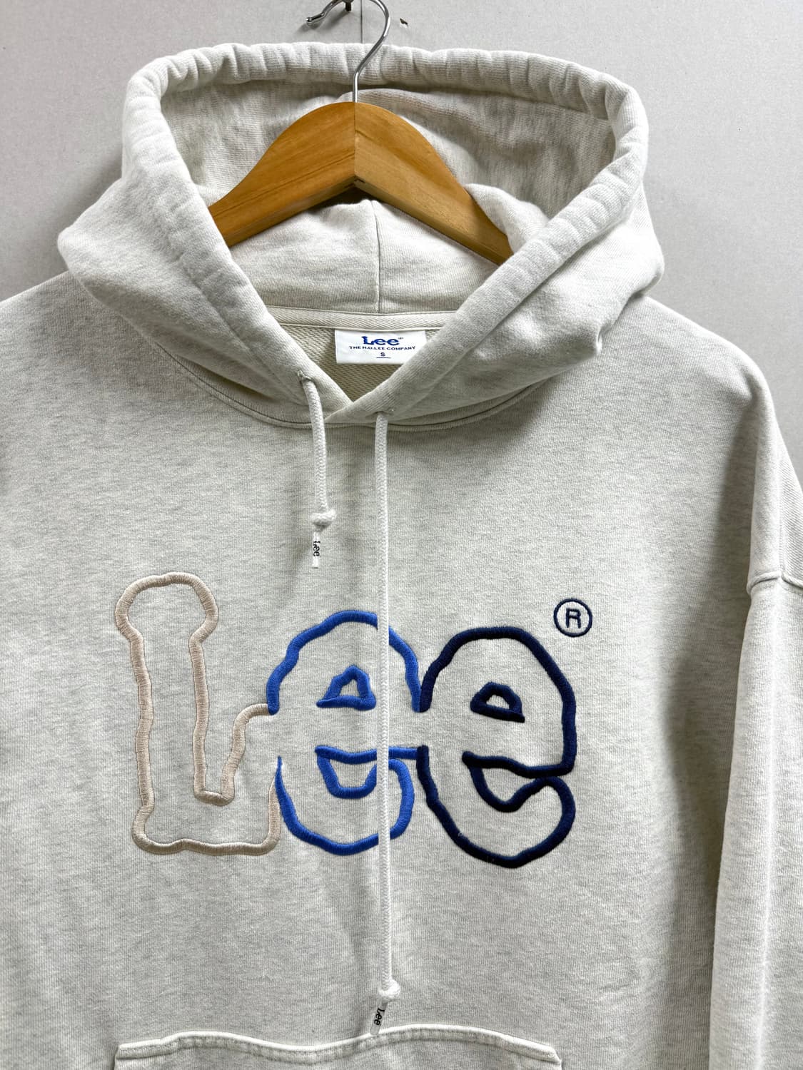 공용 S / Lee 리 멀티 빅로고 후드티 상품이미지3
