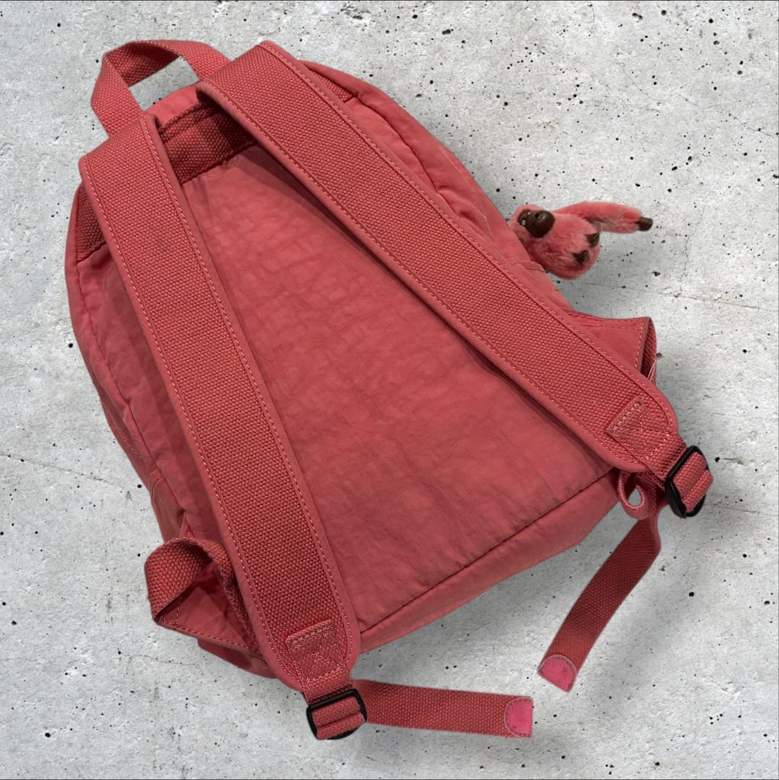 키플링 백팩 핑크 + 키링 포함 상품이미지2