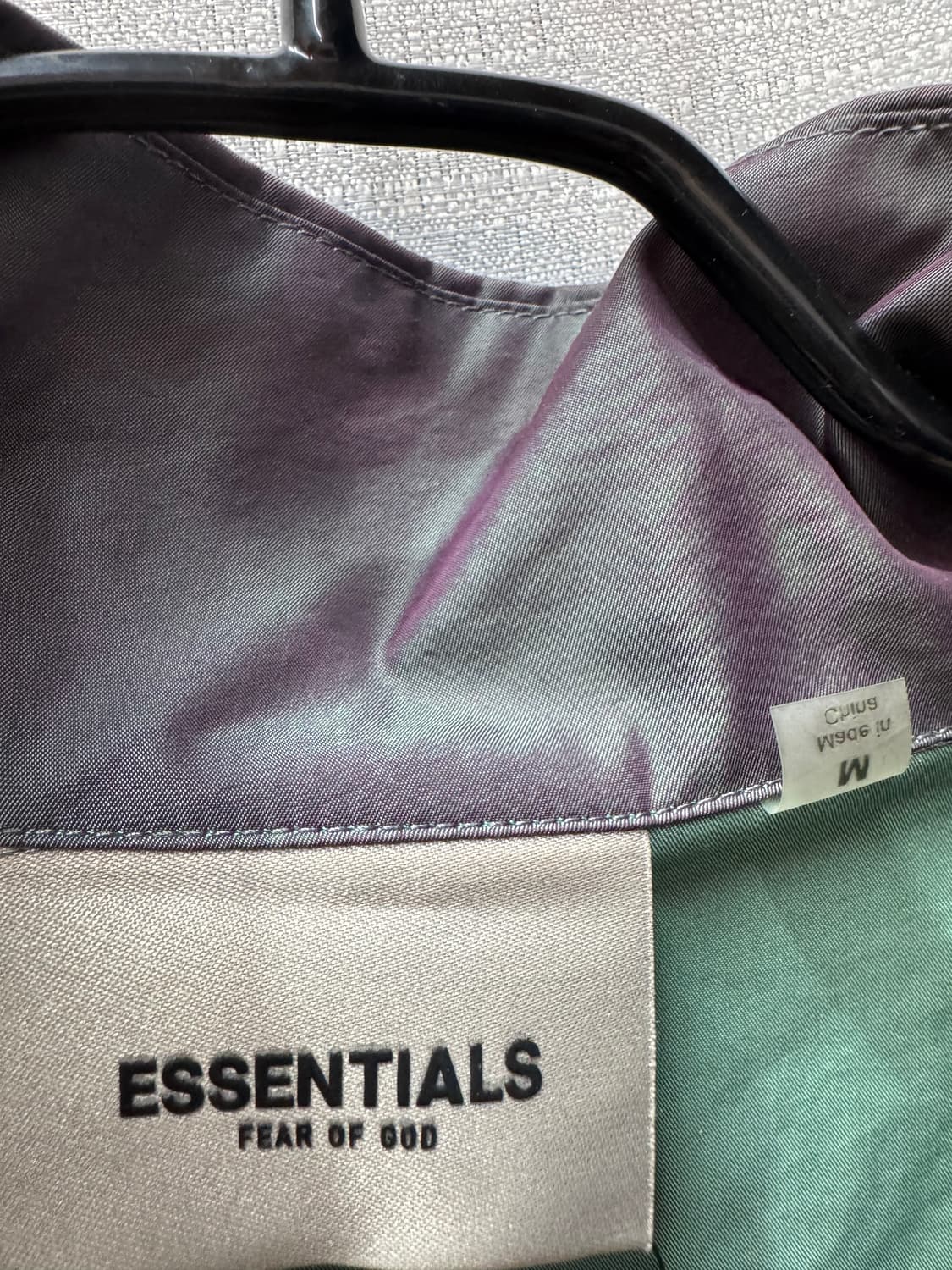 피어오브갓 에센셜 이리데슨트 나일론 하프집업 아노락M(3XL) 상품이미지5