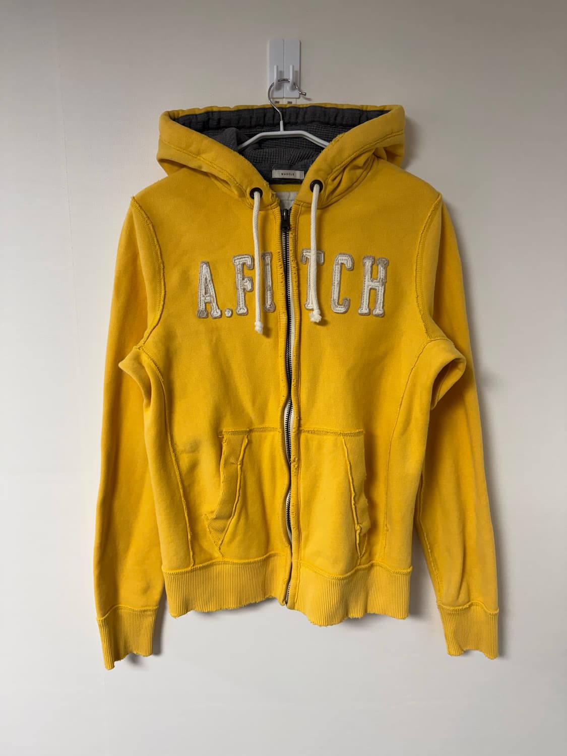 M) 아베크롬비 옐로우 후드집업 상품이미지1