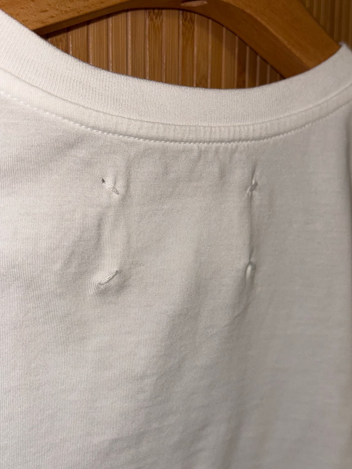 메종 마르지엘라 폰트 제너레이터 티셔츠 화이트 XS  상품이미지4