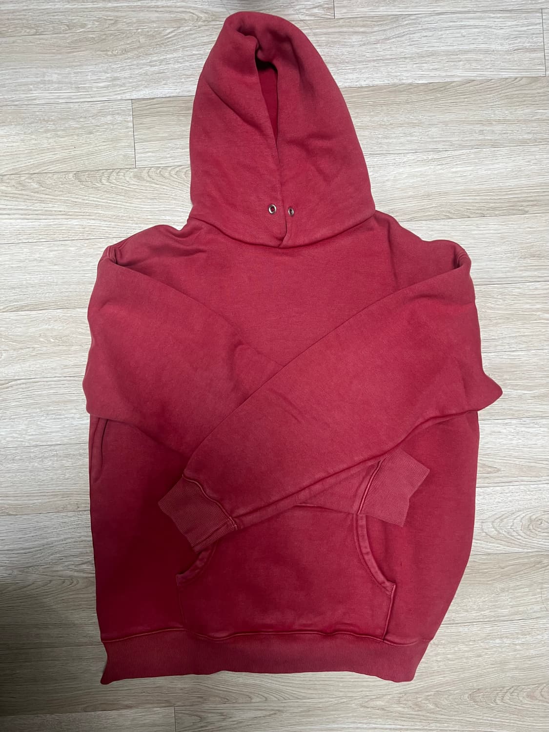 블라인드파일즈 후드 레드 상품이미지1