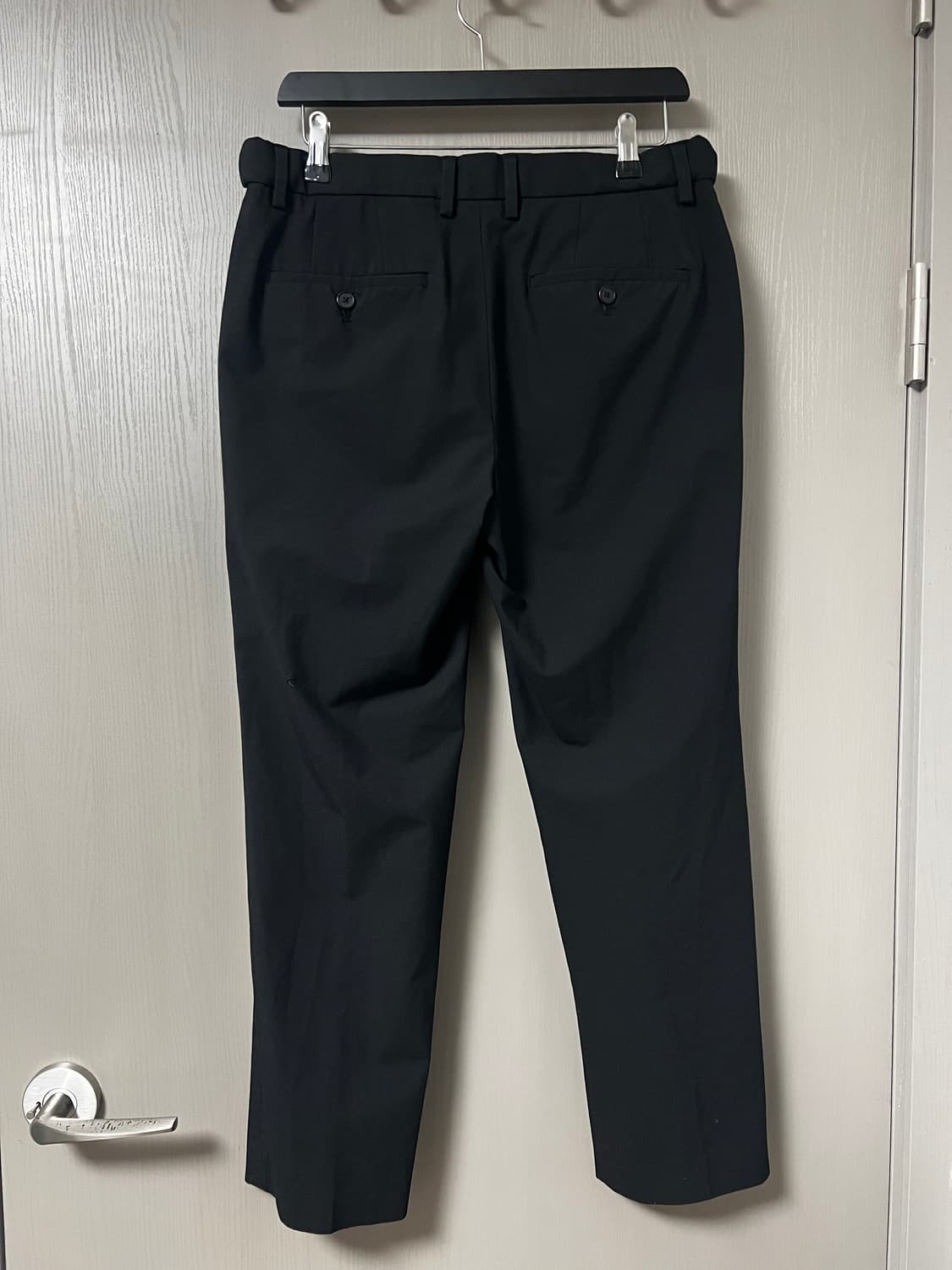 테이퍼드 히든 밴딩 크롭 슬랙스 상품이미지2