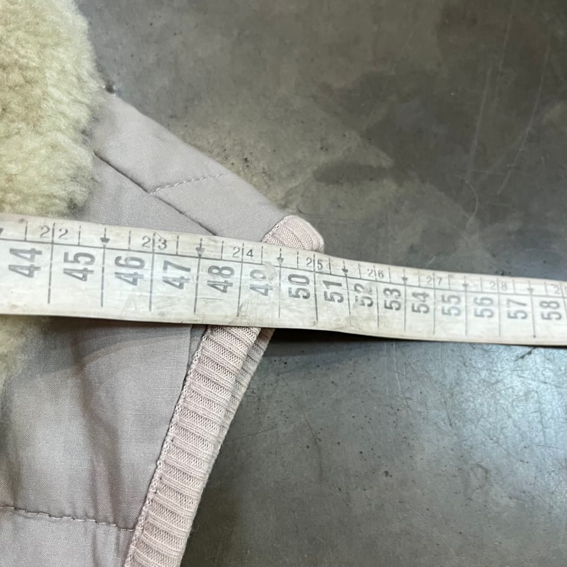 디젤 무스탕 패딩 베스트 상품이미지5