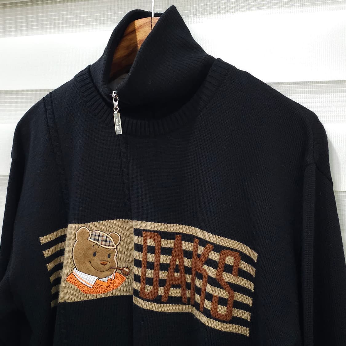 닥스 곰돌이 하프넥 니트 스웨터- 우먼M 상품이미지4