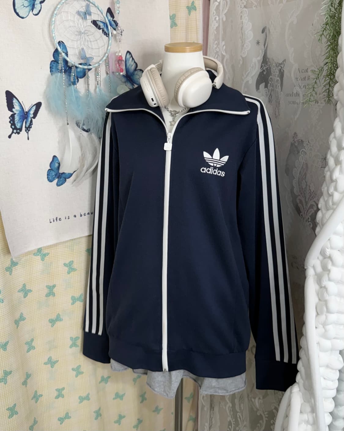 아디다스 네이비 유로파 파이어버드 져지 상품이미지5