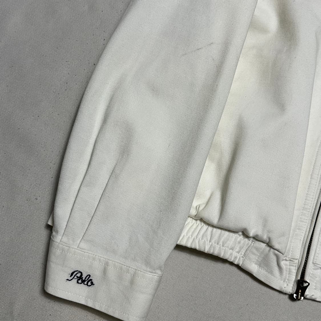 Polo Ralph Lauren 화이트 해링턴 자켓 상품이미지6