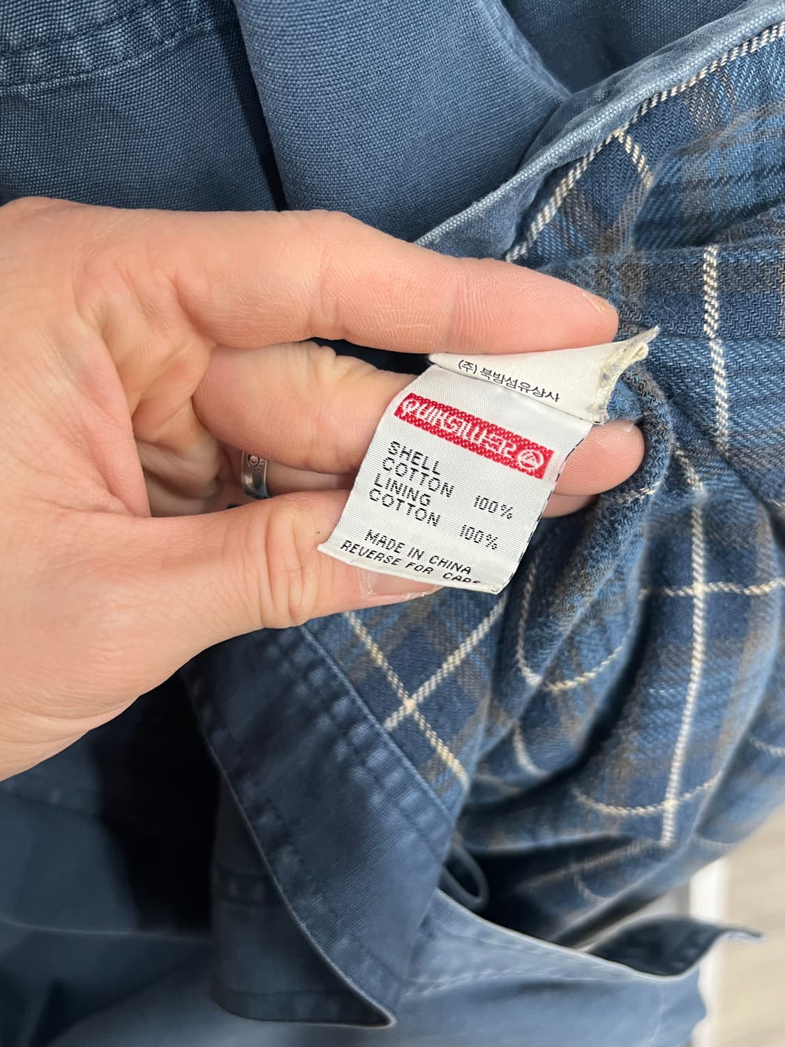 Quiksilver 퀵실버 빈티지 워크웨어 셔츠 자켓 상품이미지6