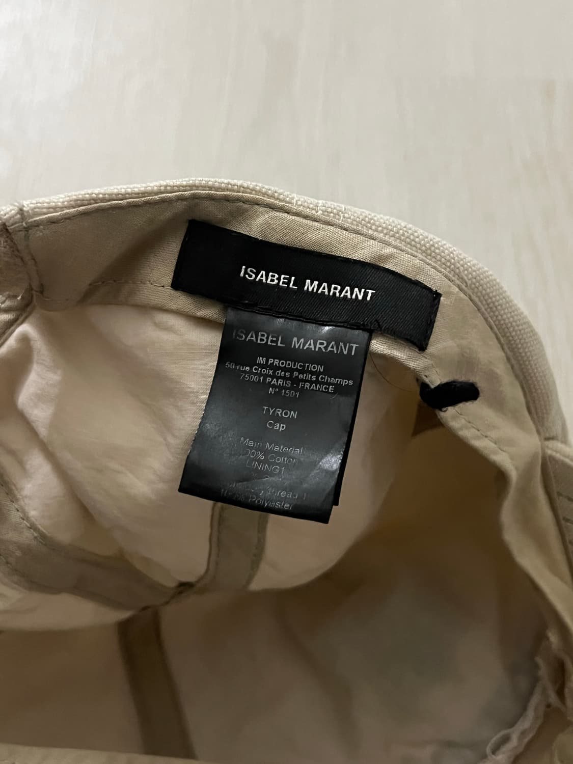 이자벨마랑 볼캡 상품이미지4