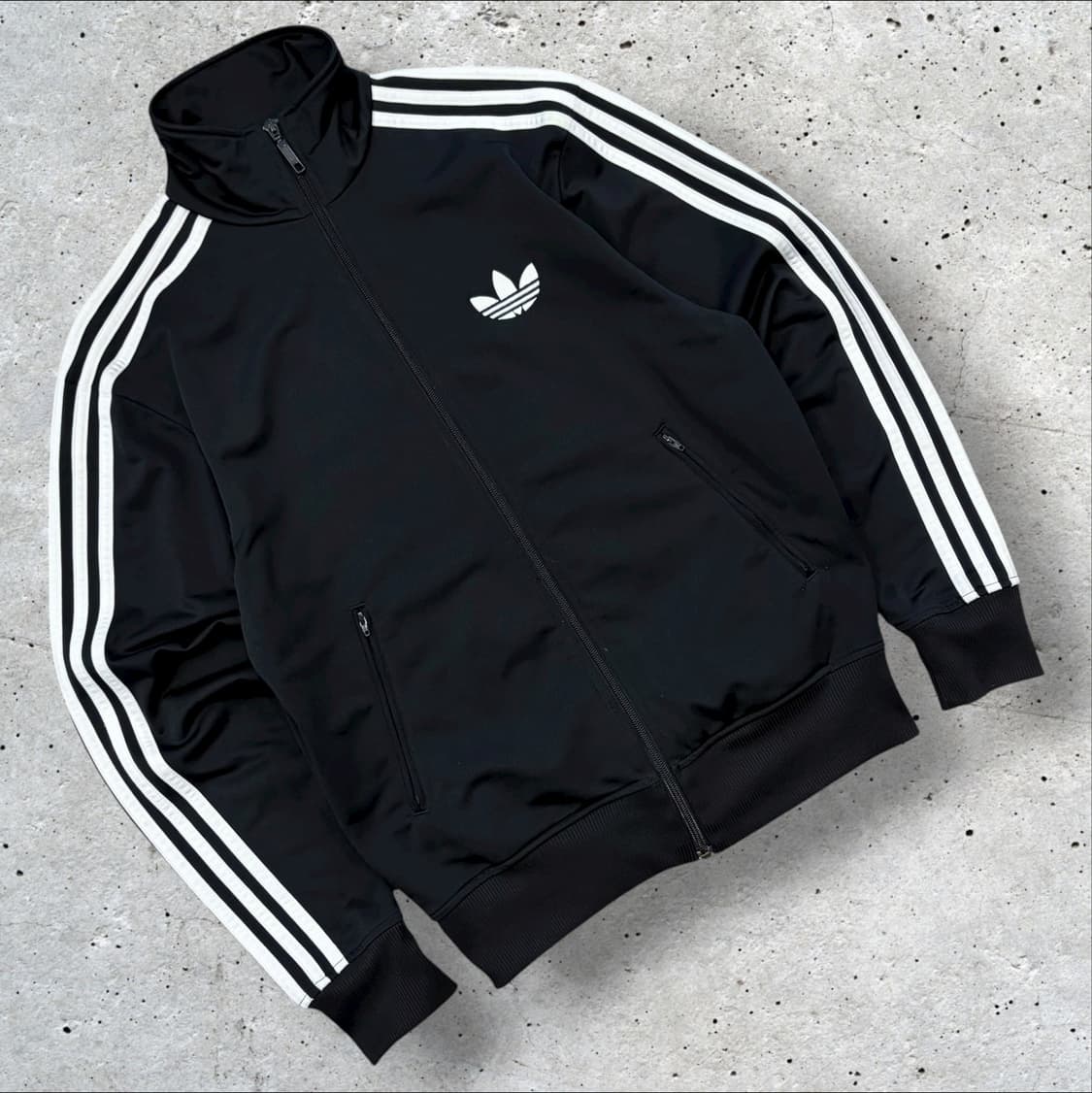 [90] 13s 아디다스 파이어버드 블랙 삼선 트랙탑 져지 B292 상품이미지1