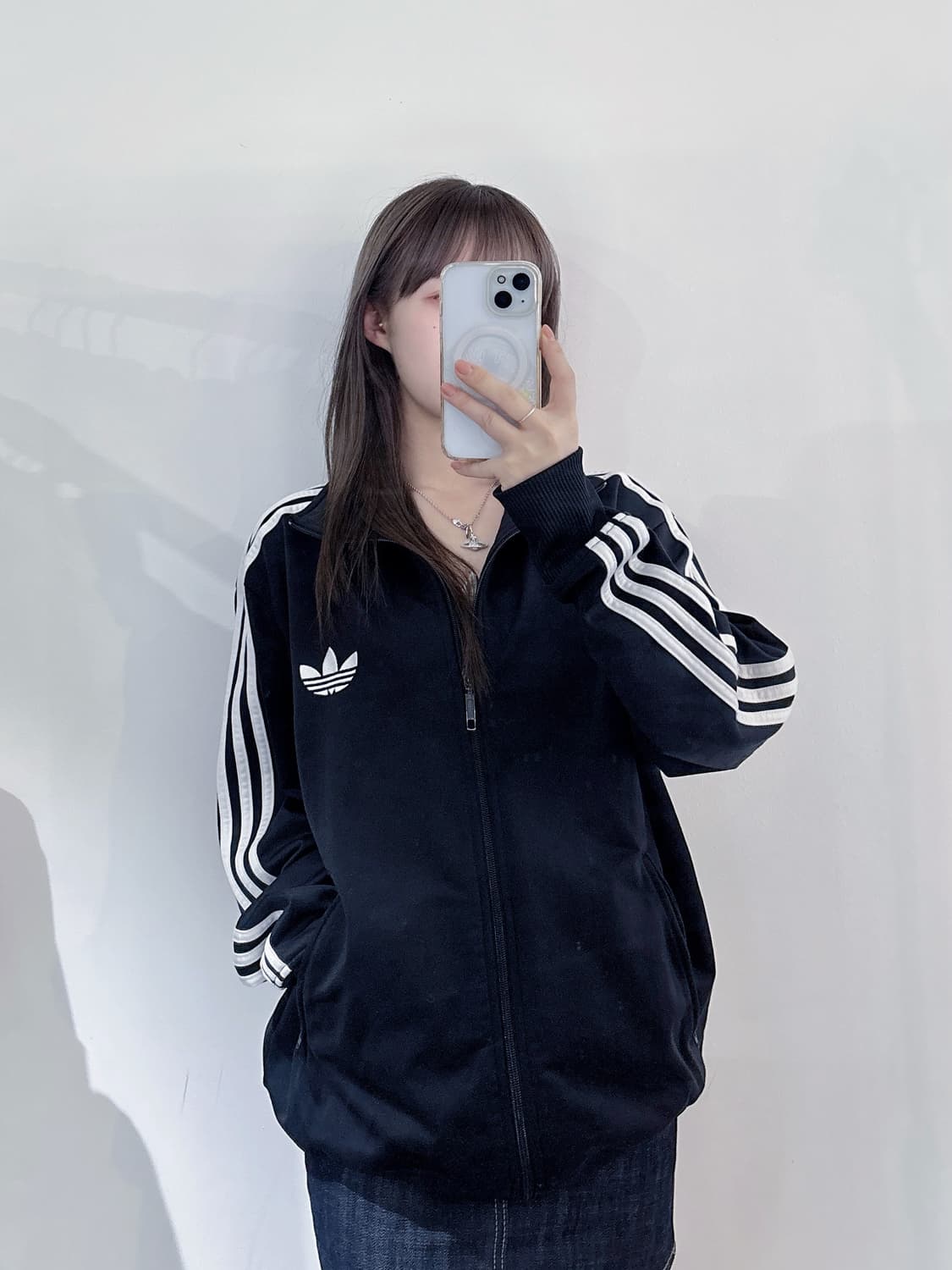 아디다스 파이어버드 블랙 트랙탑 상품이미지1