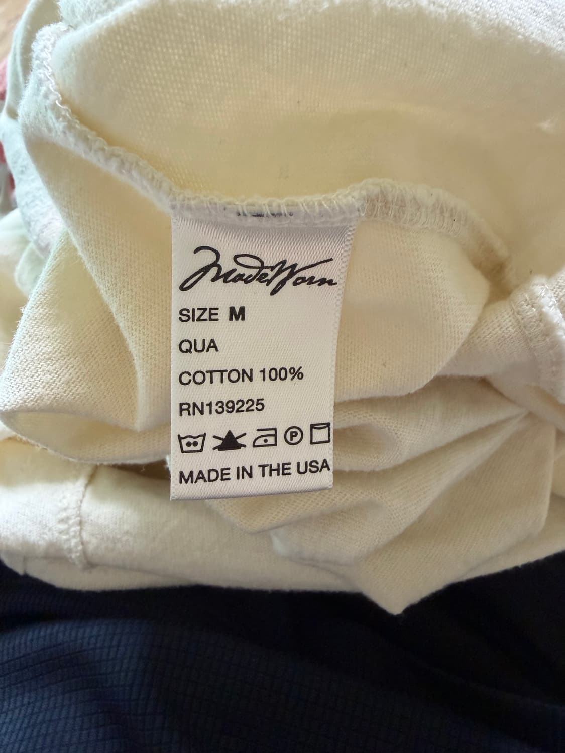 M)메이드원 롤링스톤즈 링거 티셔츠1981/9/25-26 투어 상품이미지5