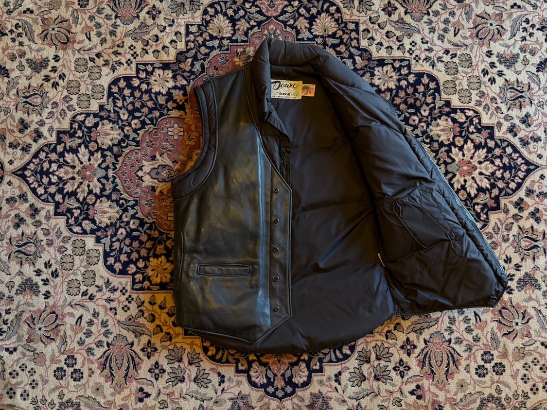 쇼트 구스다운 패딩베스트 남성100 상품이미지10