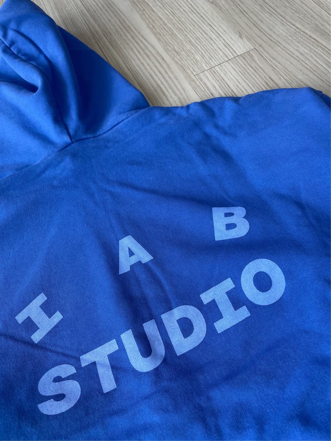 [새상품] 아이앱 스튜디오 피그먼트 후드 로얄 블루 상품이미지2