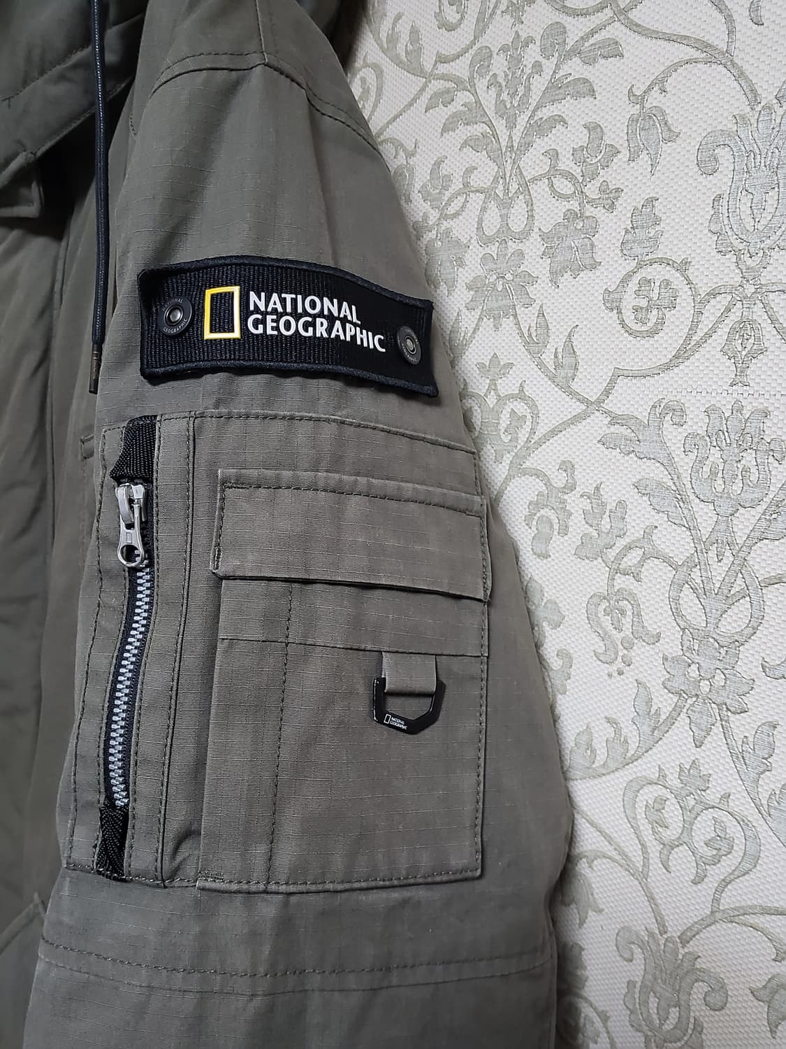 내셔널지오그래픽 구스다운 야상패딩 상품이미지3