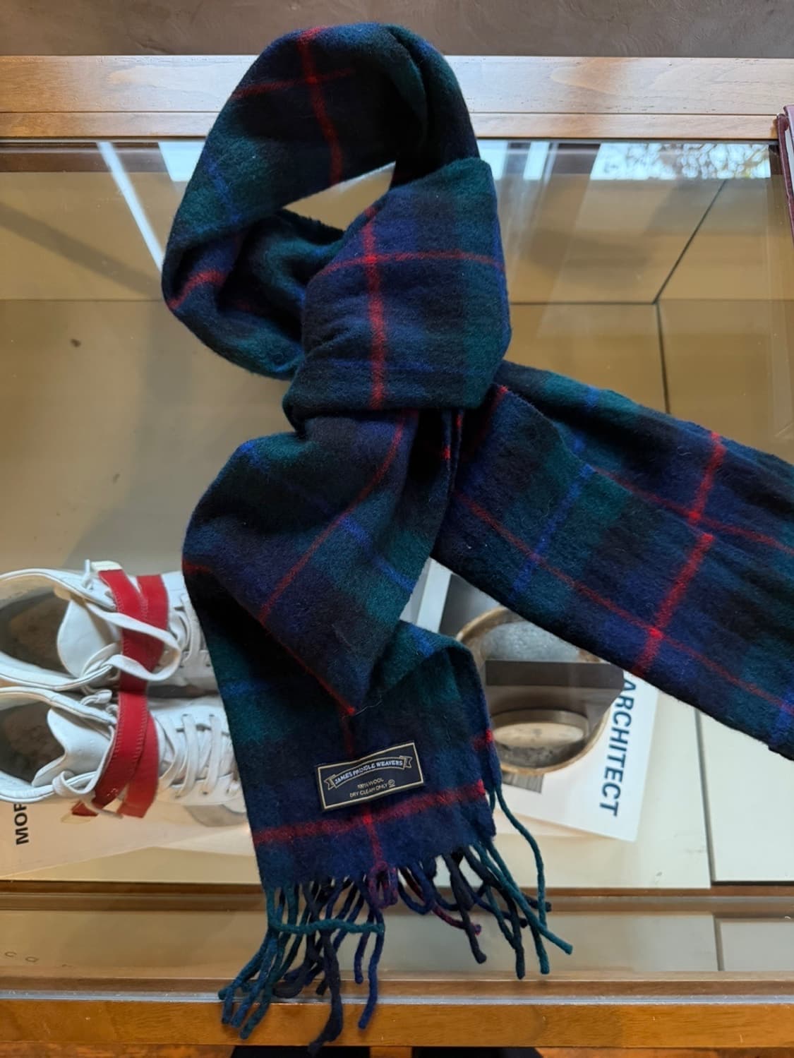 프링글 위버 스코티쉬 램스울 머플러 상품이미지1