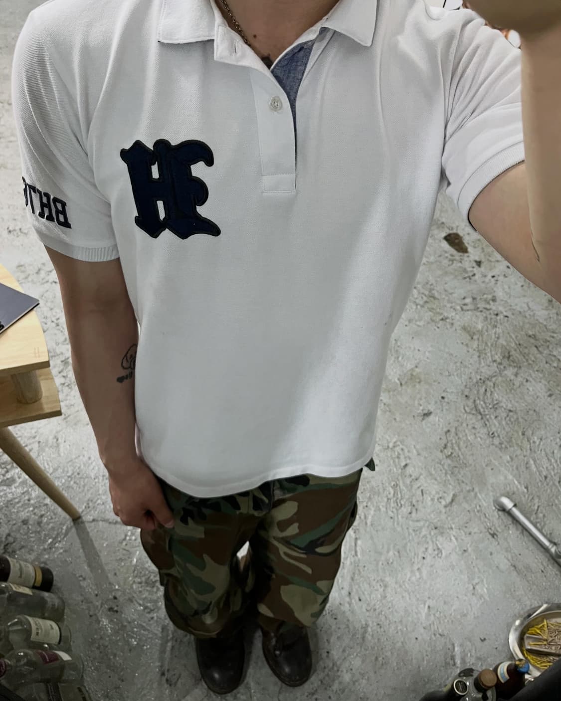 Beams Heart pk tee 상품이미지1