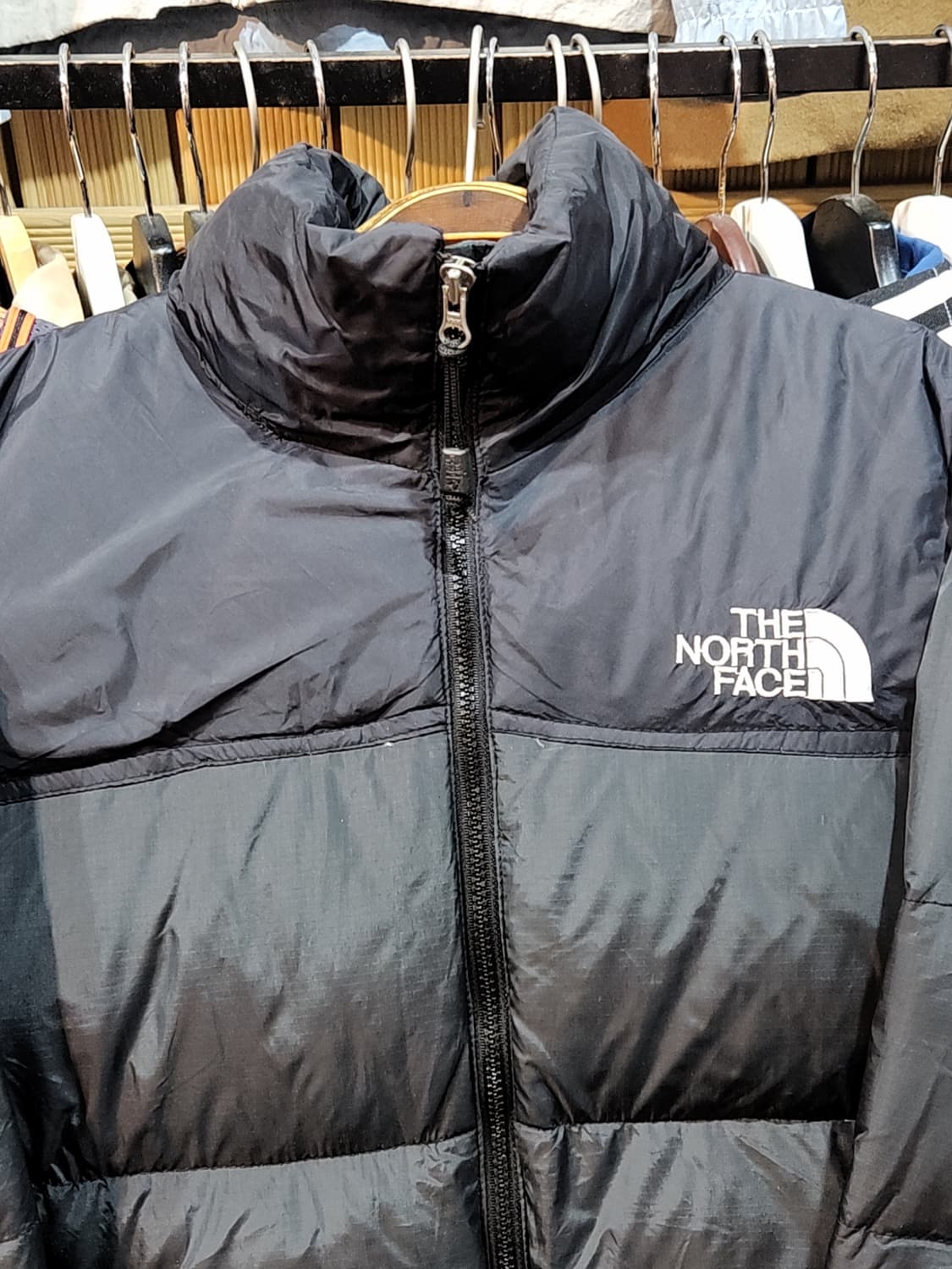 (XL) 노스페이스 눕시 패딩점퍼 투톤 거위털 700 다운자켓  상품이미지2