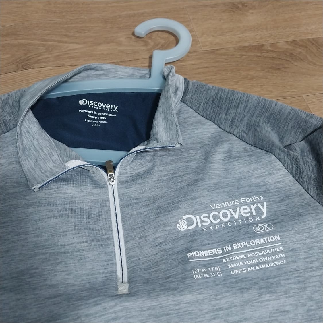 디스커버리 남성105 기능성 반팔 상품이미지2