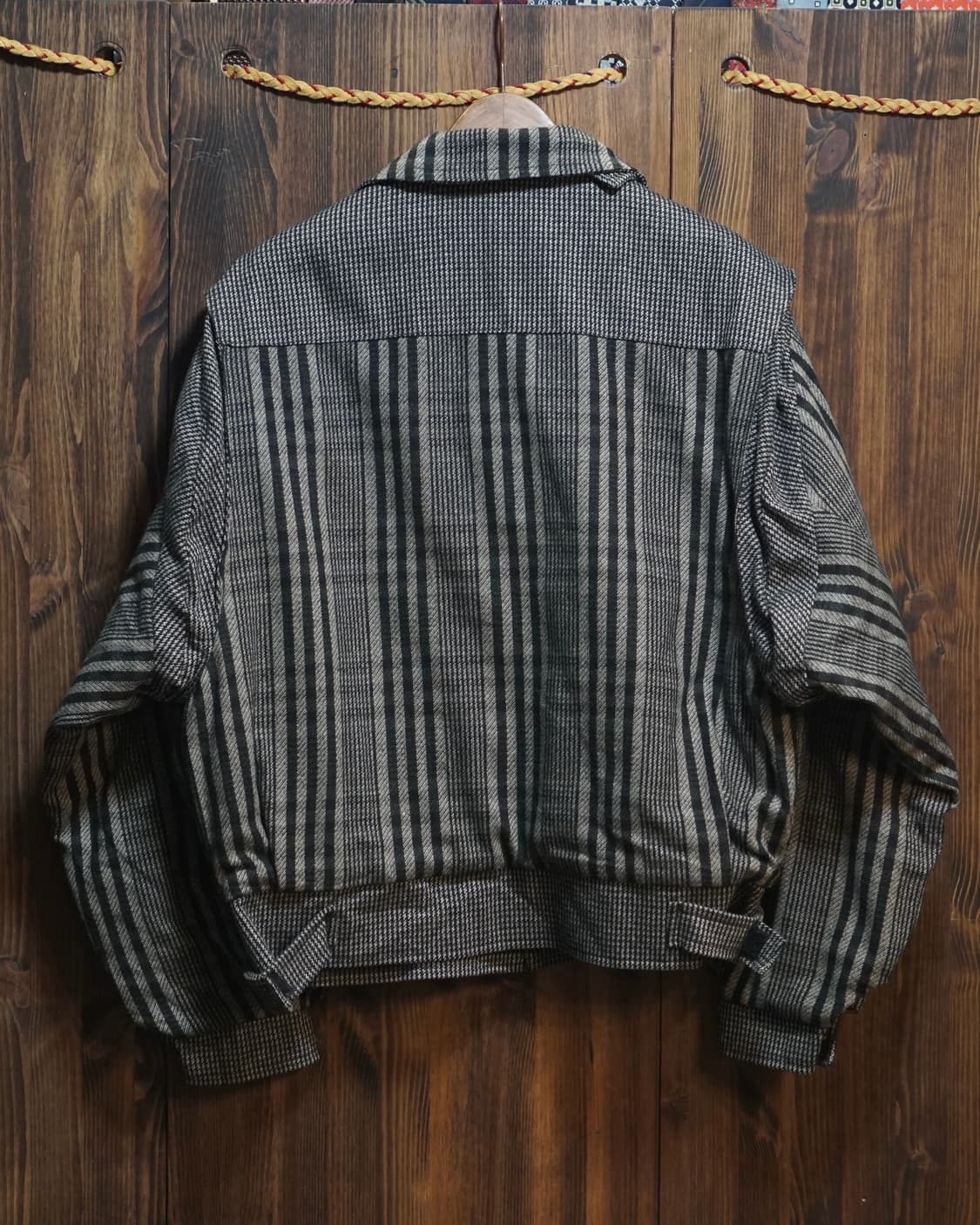 이태리 Andre Ghekiere 헤링본 자켓 상품이미지3