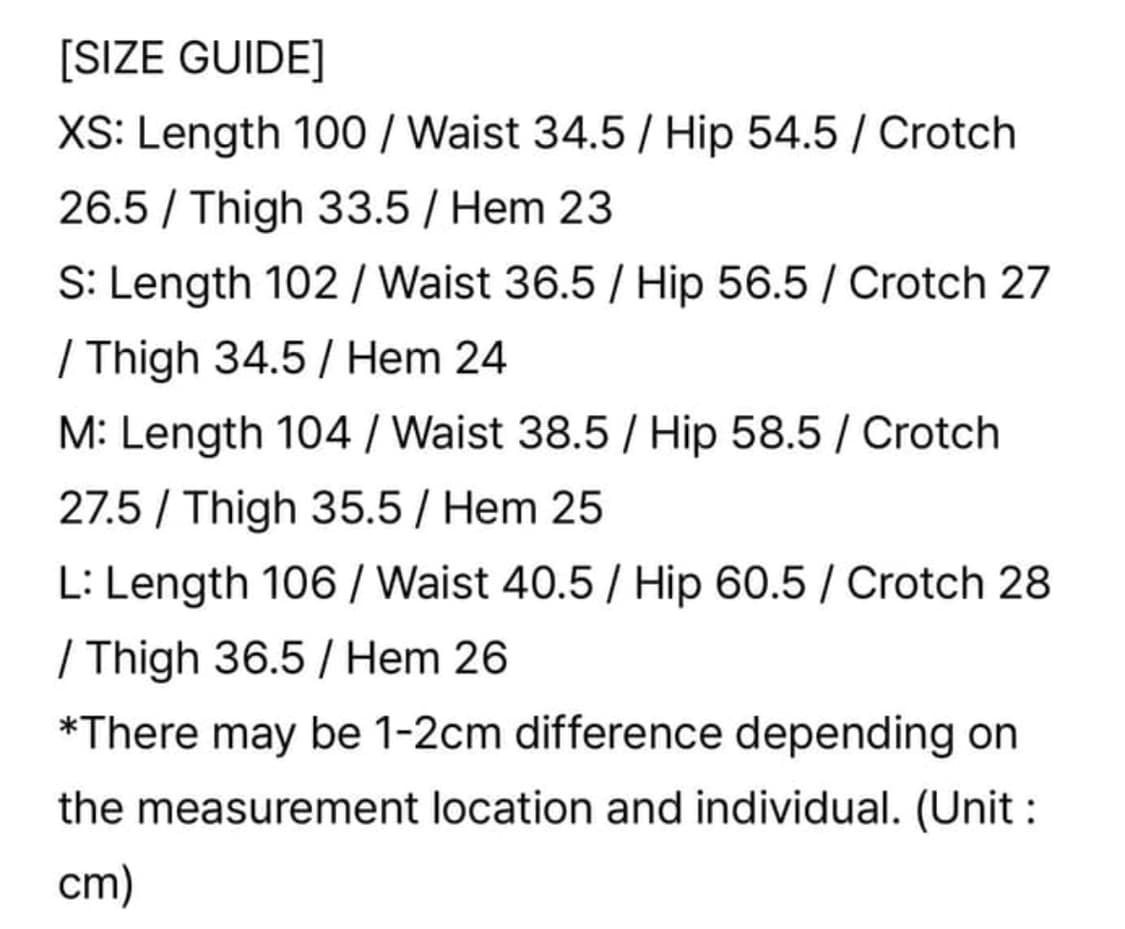 스컬프터 로우라이즈 데님 L 상품이미지2