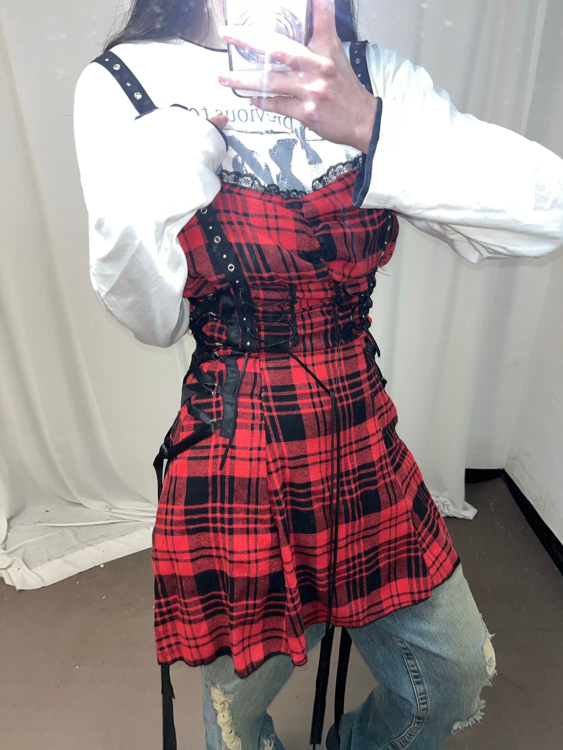 데일리 락펑크 걸 셋업 상품이미지7