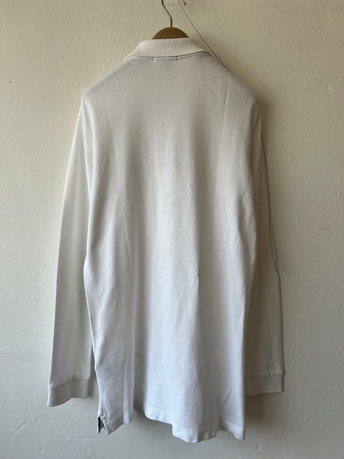 버버리 남성 화이트 PK카라티셔츠 긴팔티셔츠 상품이미지3