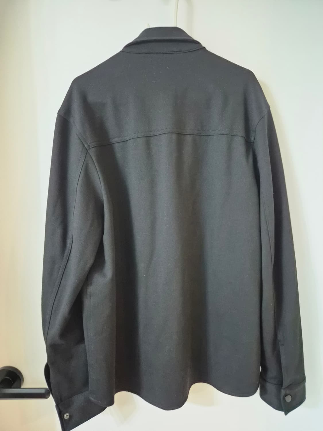 자라 블랙셔츠 M 상품이미지4