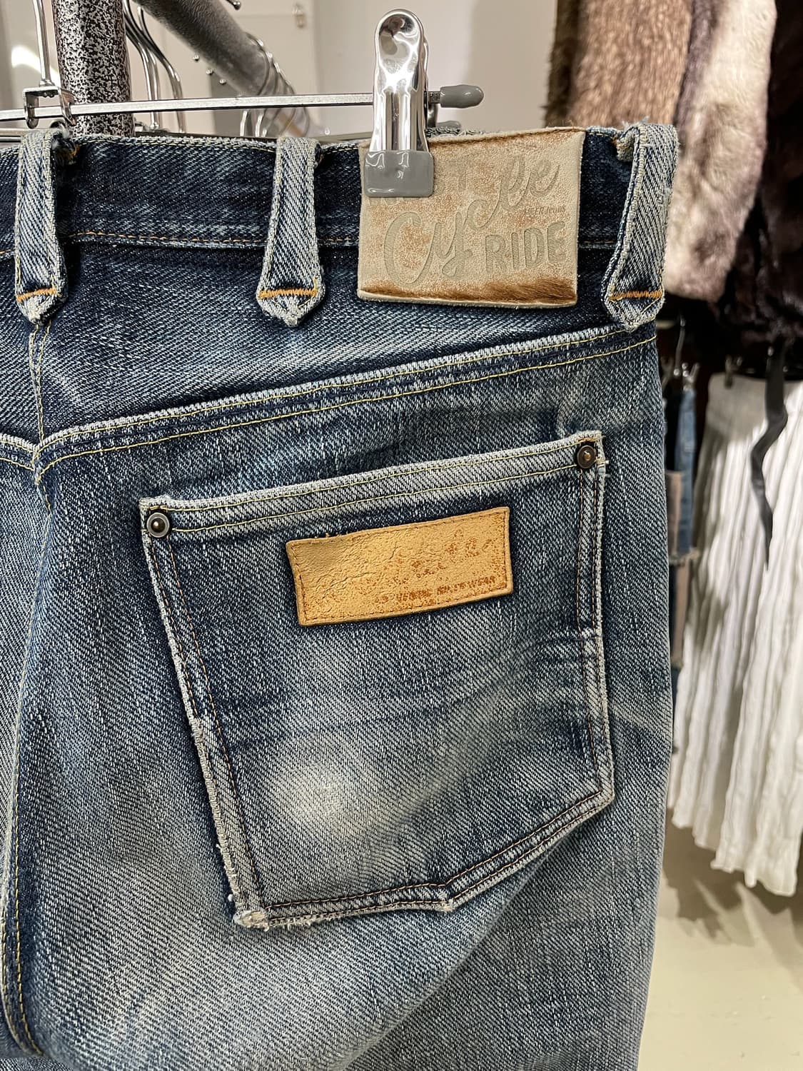 West ride Japan 셀비지 데님 팬츠 상품이미지7