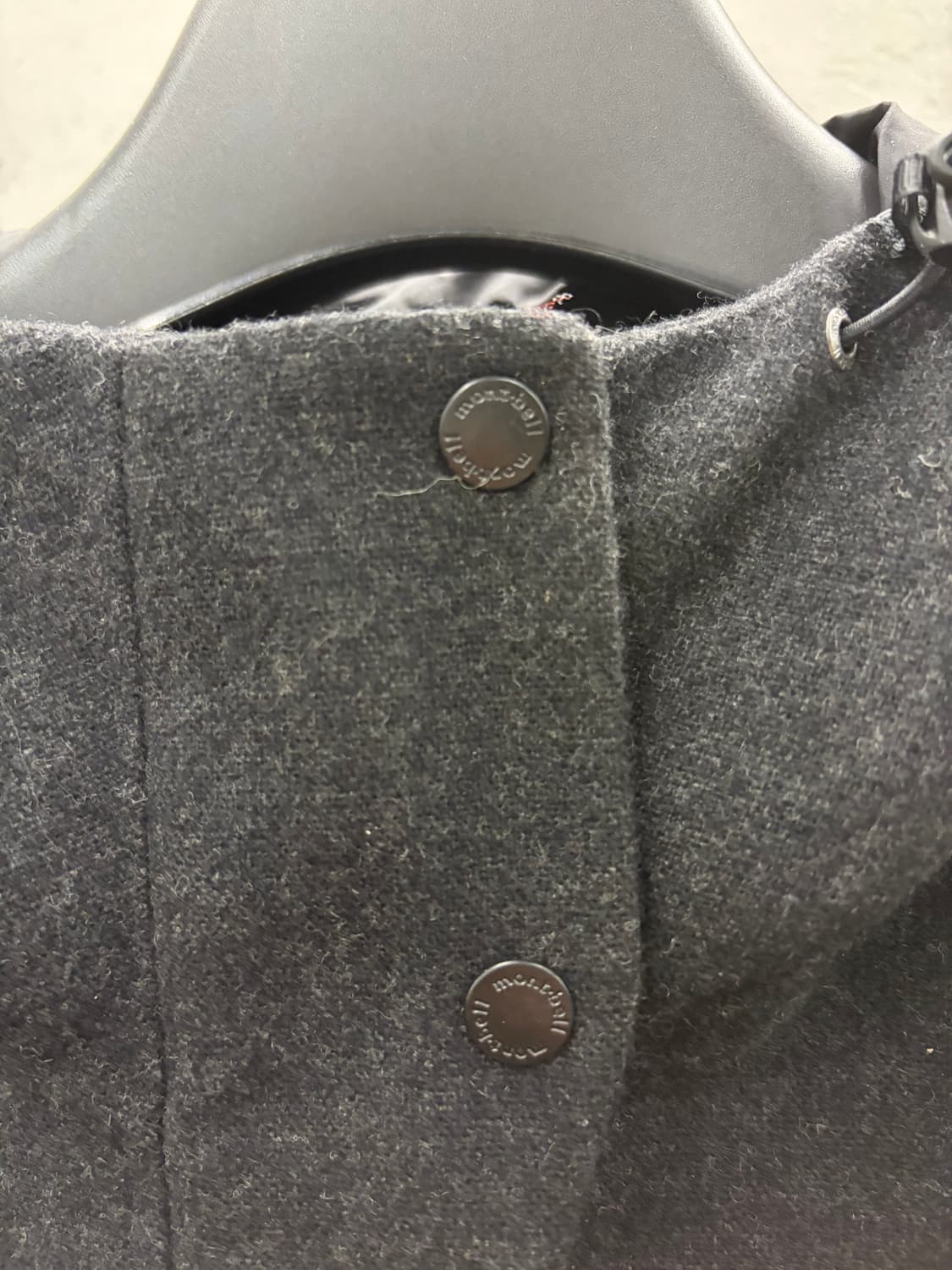 몽벨 여성 코트 다크 그레이 100 상품이미지3