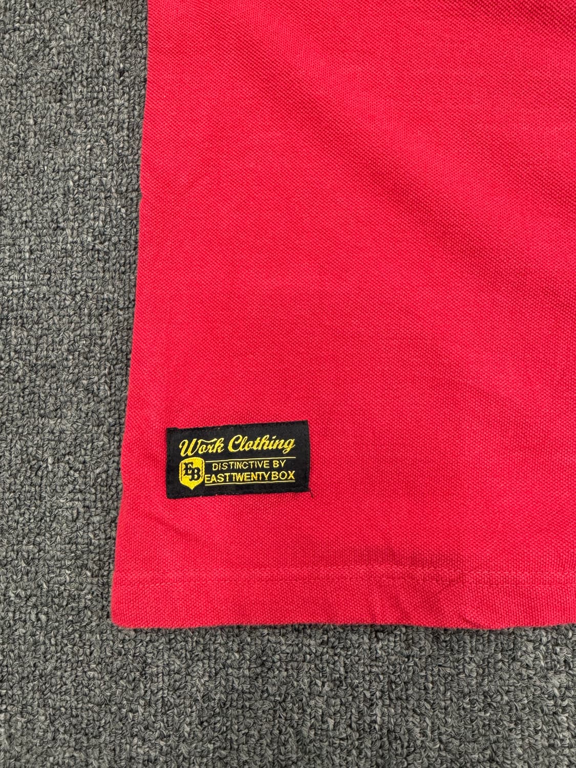 3)The Etbx 빈티지 패치 자수 카라 반팔 상품이미지3