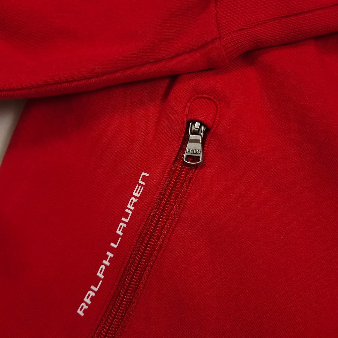 L(100) 폴로 랄프로렌 투톤 트랙탑 져지 레드 상품이미지5