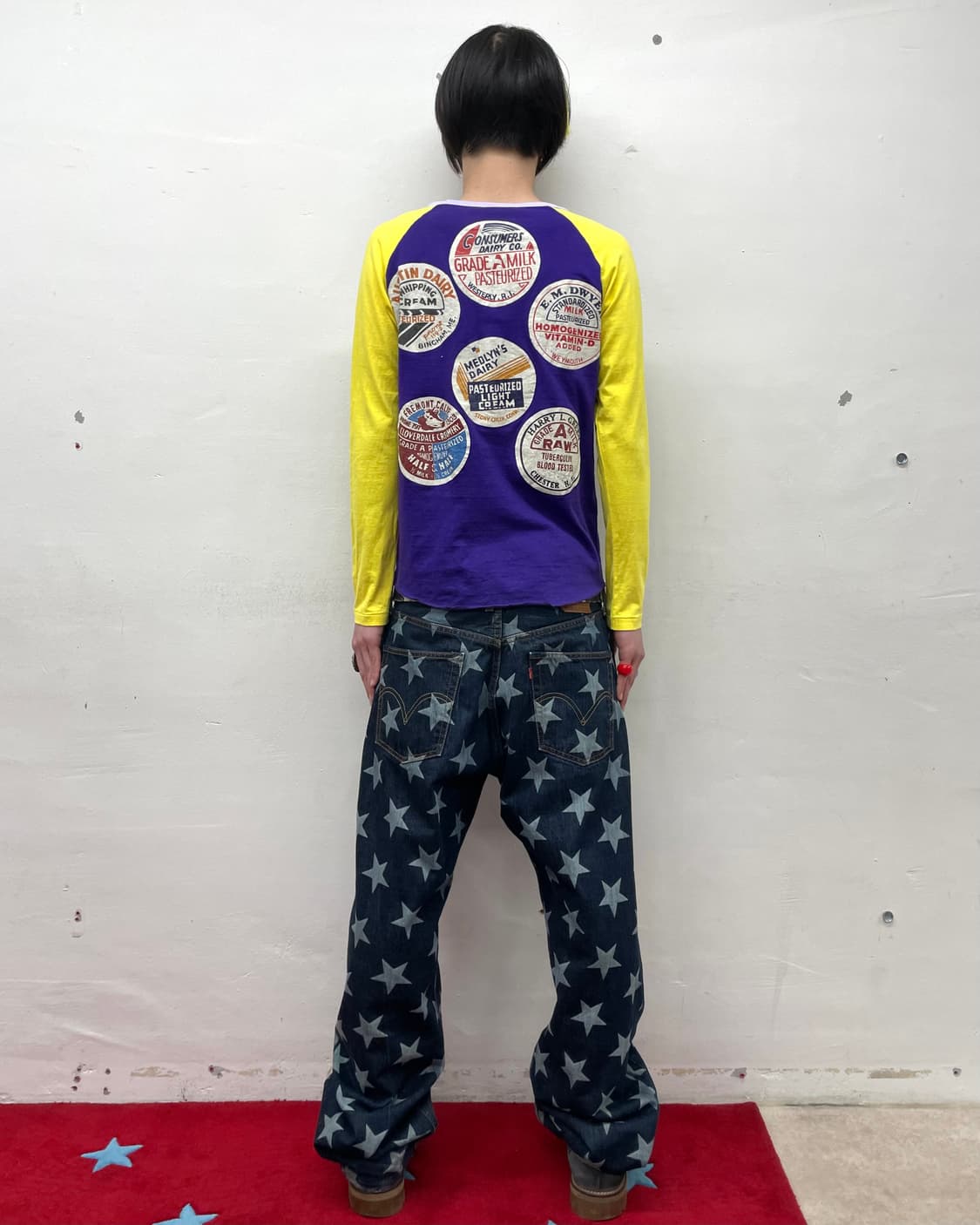 42 Ball Boy Retro Purple & Yellow Sleeve 상품이미지4