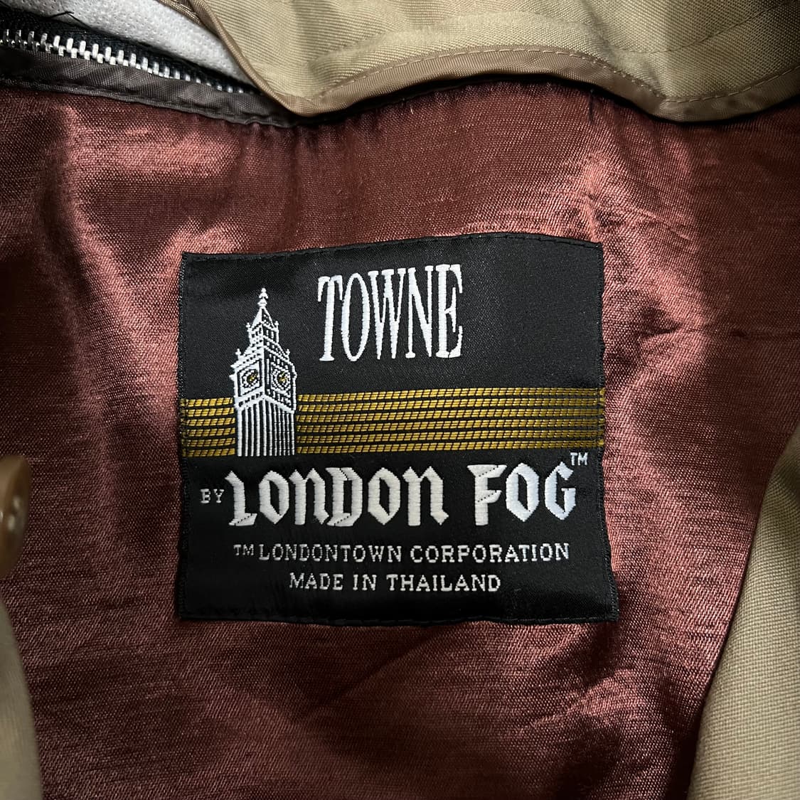 런던포그 안감내피 더블 트렌치 맥코트 [카키] L/100 상품이미지4