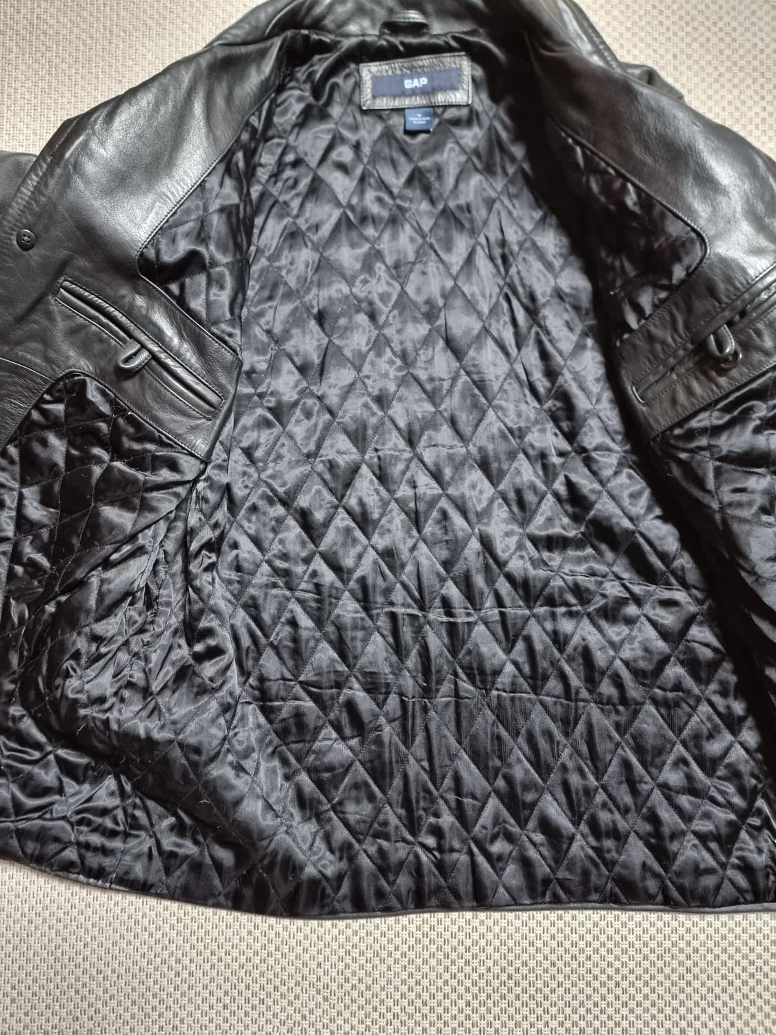 올드갭 old gap 레더 카코트 M 사이즈  상품이미지4